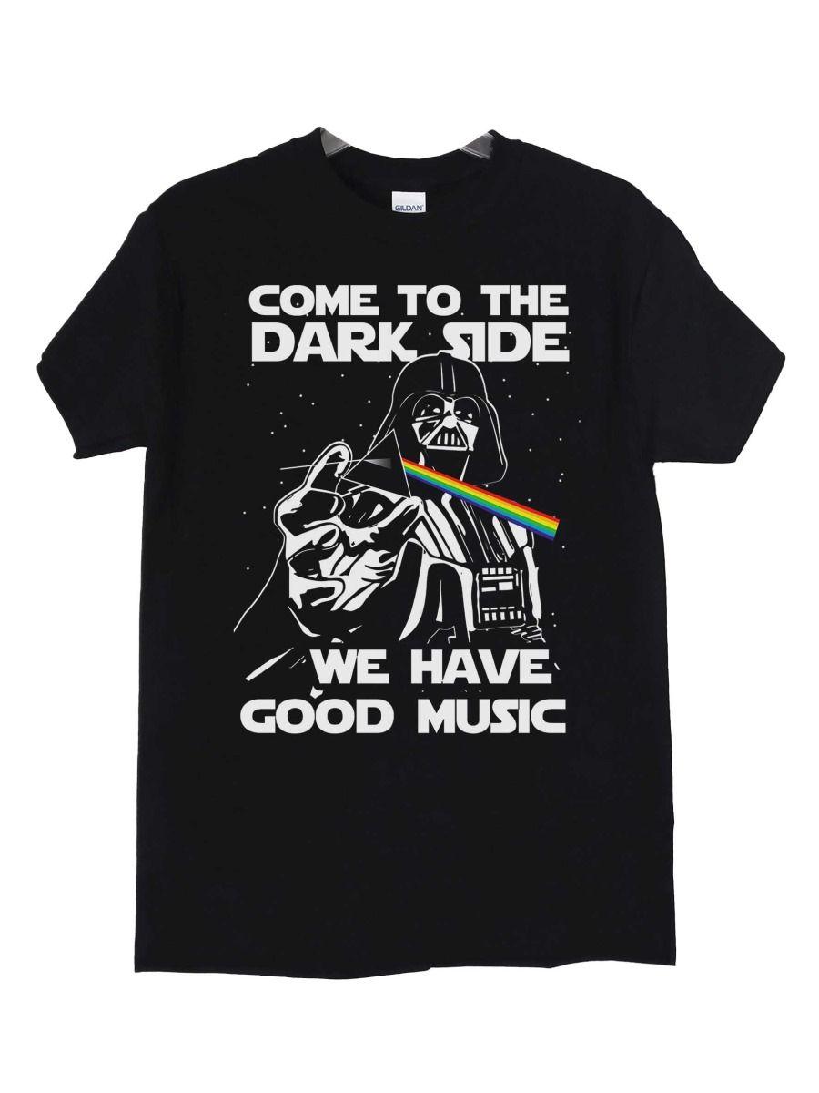 Polera Pink Floyd Star Wars Come To The Dark Side Cine/Tv-1