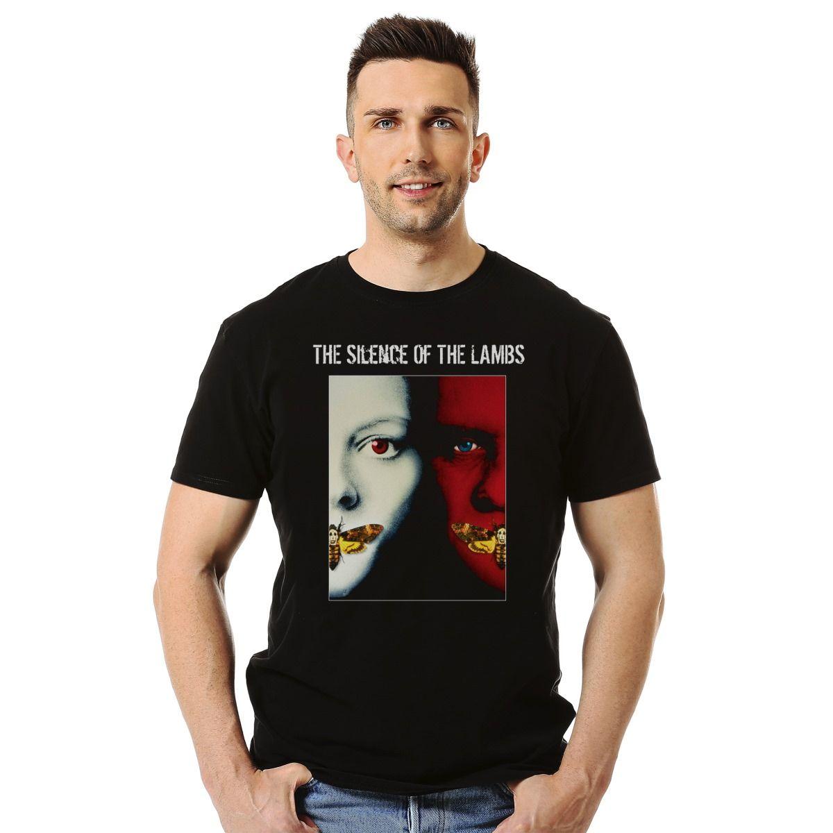 EL SILENCIO DE LOS INOCENTES POSTER POLERA MANGA CORTA HOMBRE-2