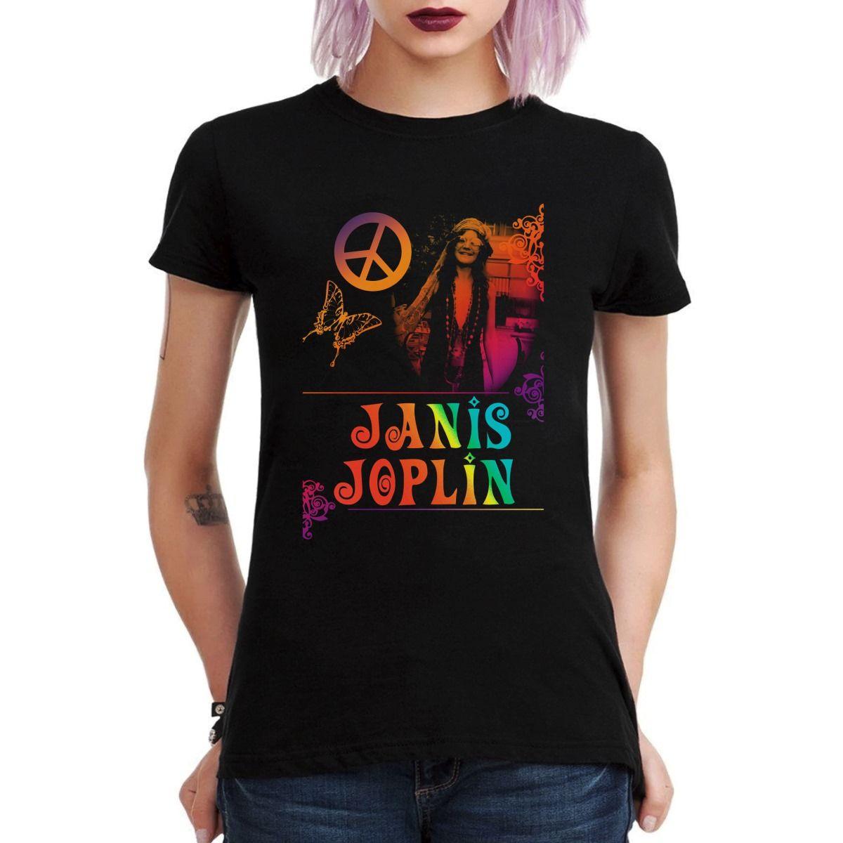 JANIS JOPLIN PEACE POLERA MUJER-2