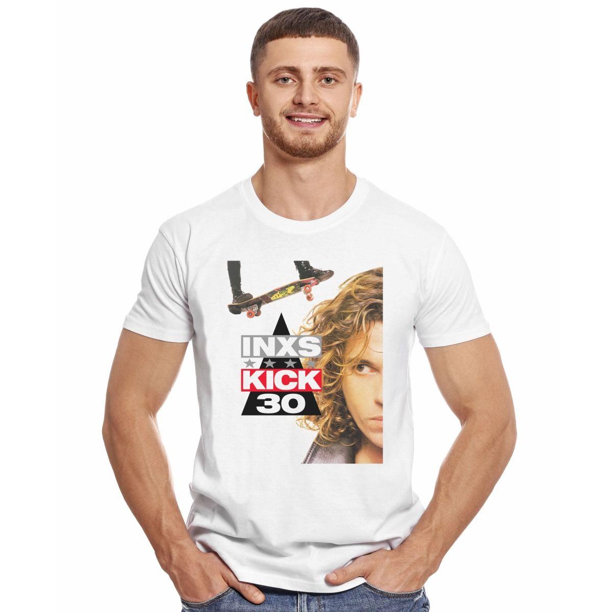 INXS KICK 30 YEARS POLERA MANGA CORTA HOMBRE-2