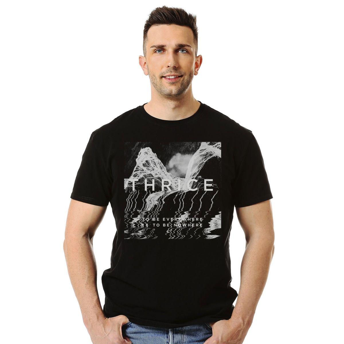 THRICE TO BE EVERYWHERE IS TO BE NOWHERE POLERA MANGA CORTA HOMBRE-2