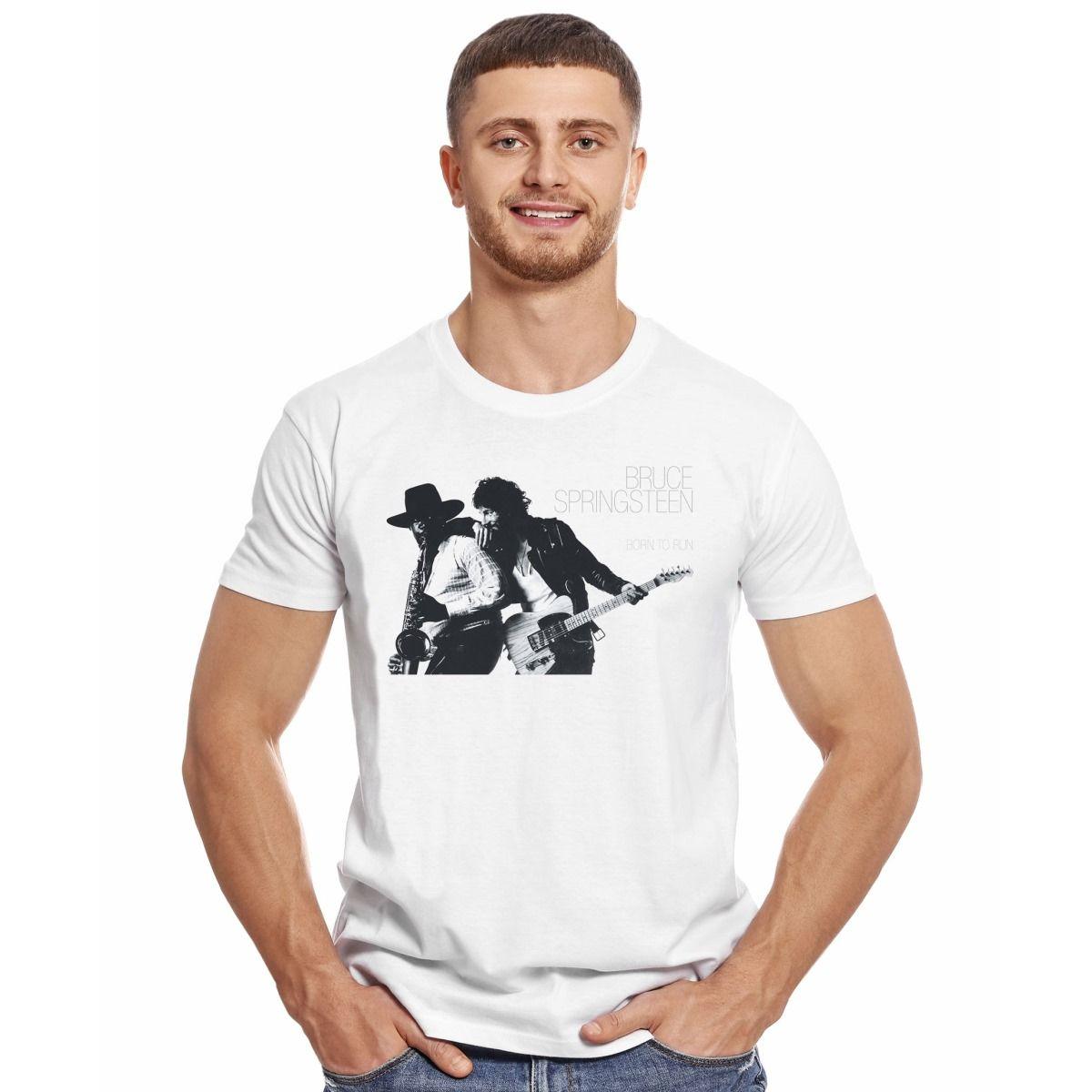 BRUCE SPRINGSTEEN BORN TO RUN POLERA MANGA CORTA HOMBRE-2