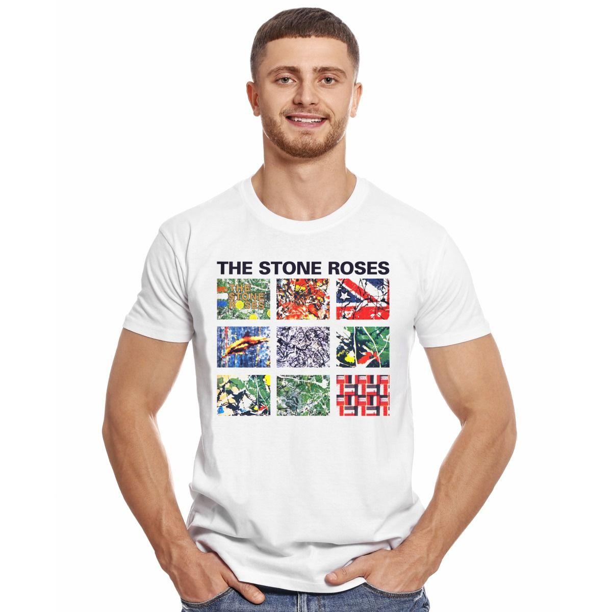 THE STONE ROSES ALBUM POLERA MANGA CORTA HOMBRE-2