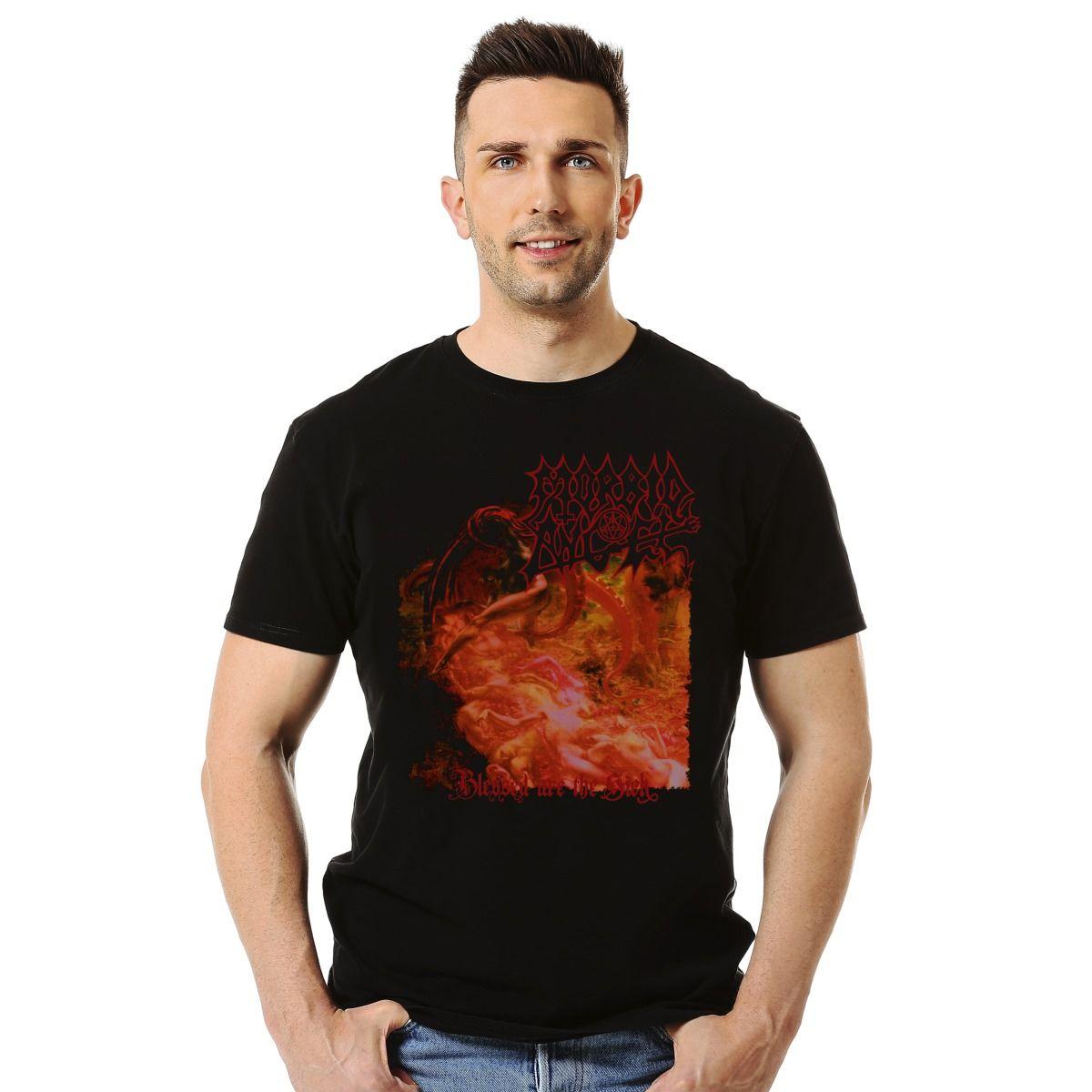 MORBID ANGEL BLESSED ARE THE SICK POLERA MANGA CORTA HOMBRE-2