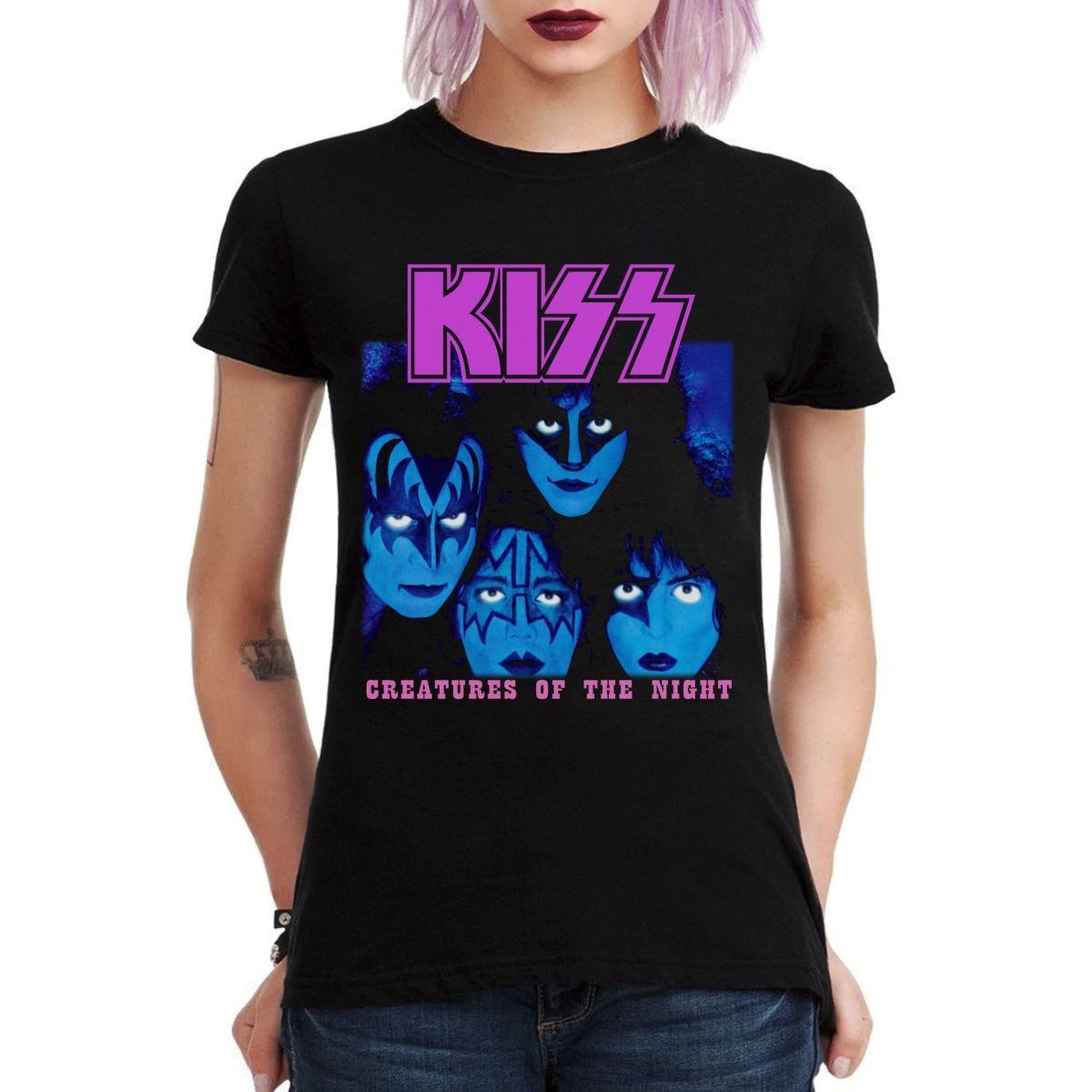 KISS CREATURES OF THE NIGHT POLERA MUJER-2