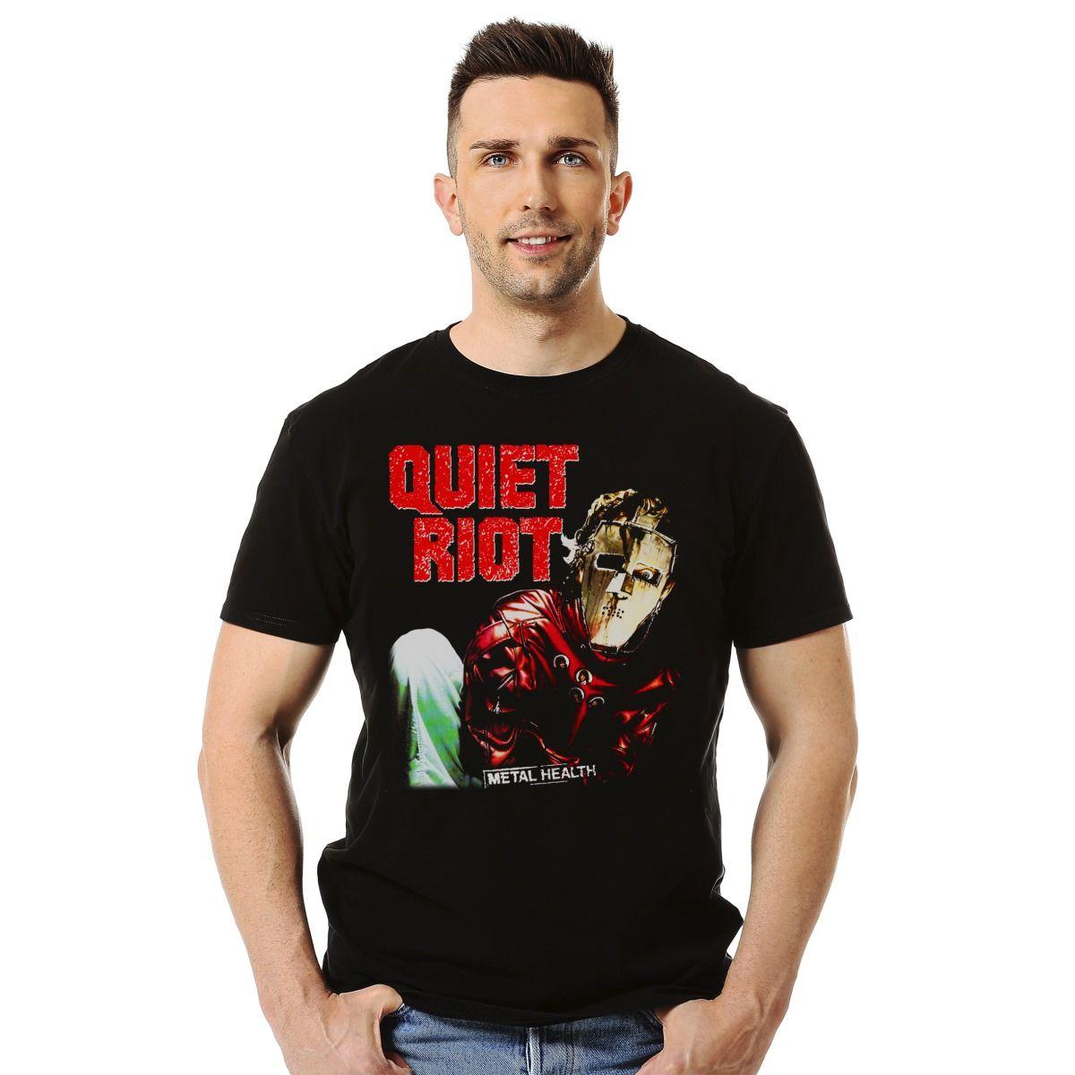 Polera Quiet Riot Metall Health Metal-2