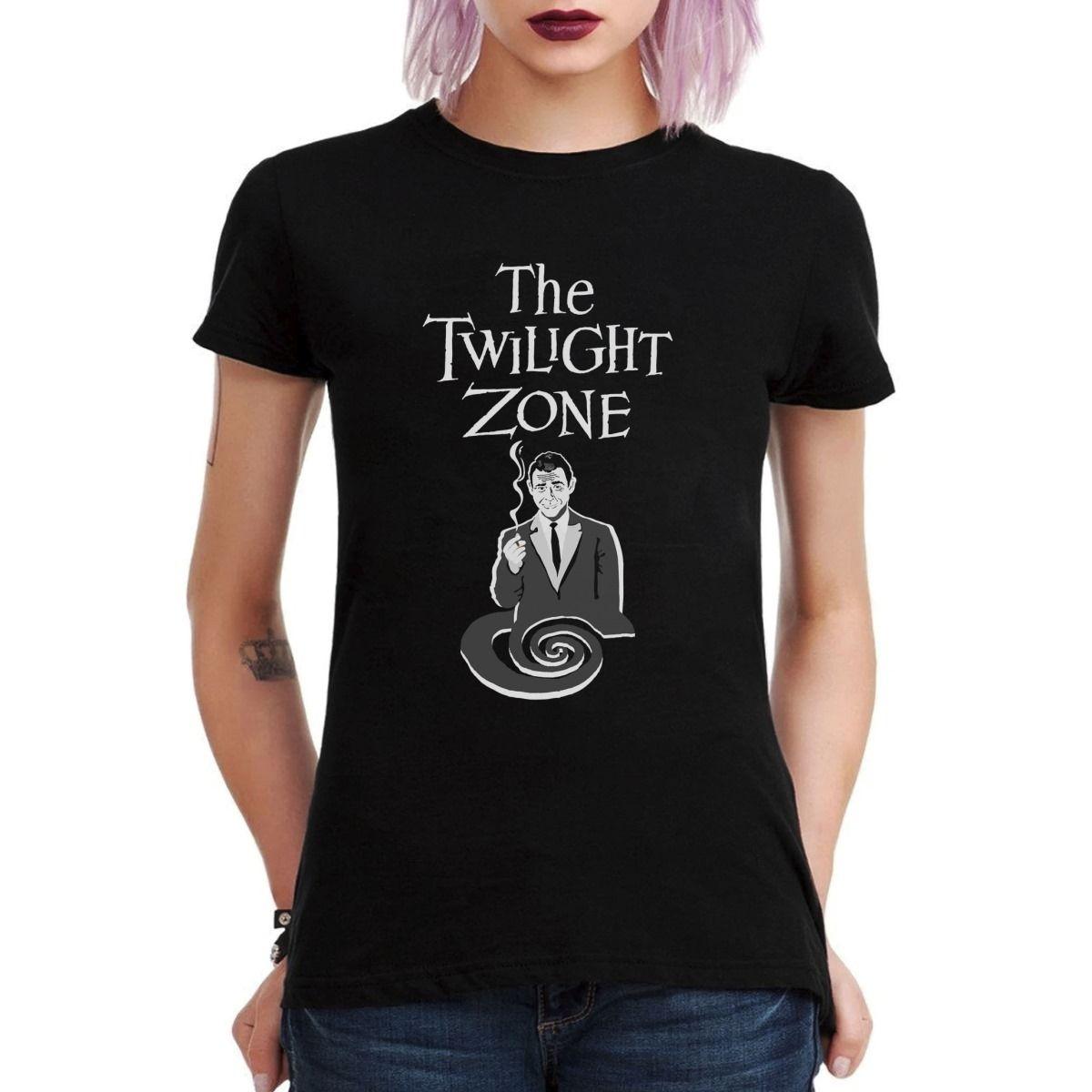THE TWILIGHT ZONE ROD SERLING COMIC POLERA MUJER-2