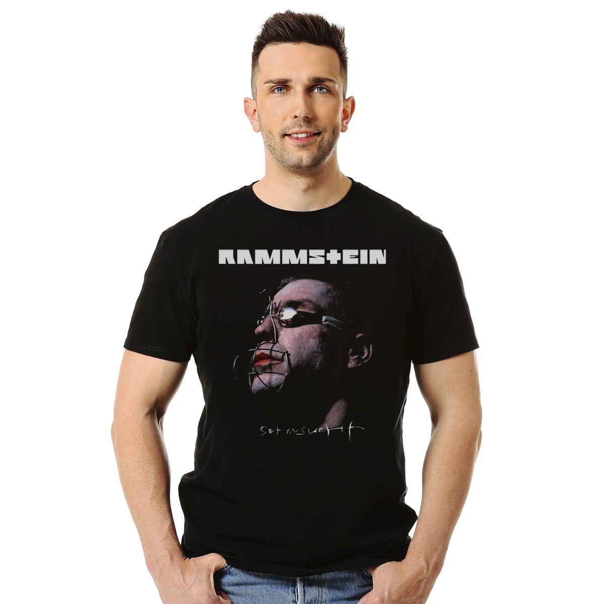 RAMMSTEIN TILL LINDEMANN SEHNSUCHT POLERA MANGA CORTA HOMBRE-2