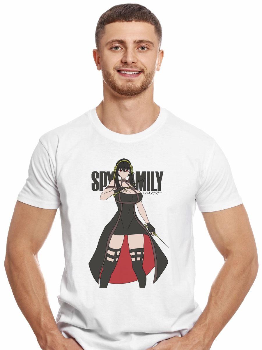 SPY X FAMILY YOR FORGER DEFENSIVA POLERA MANGA CORTA HOMBRE-0