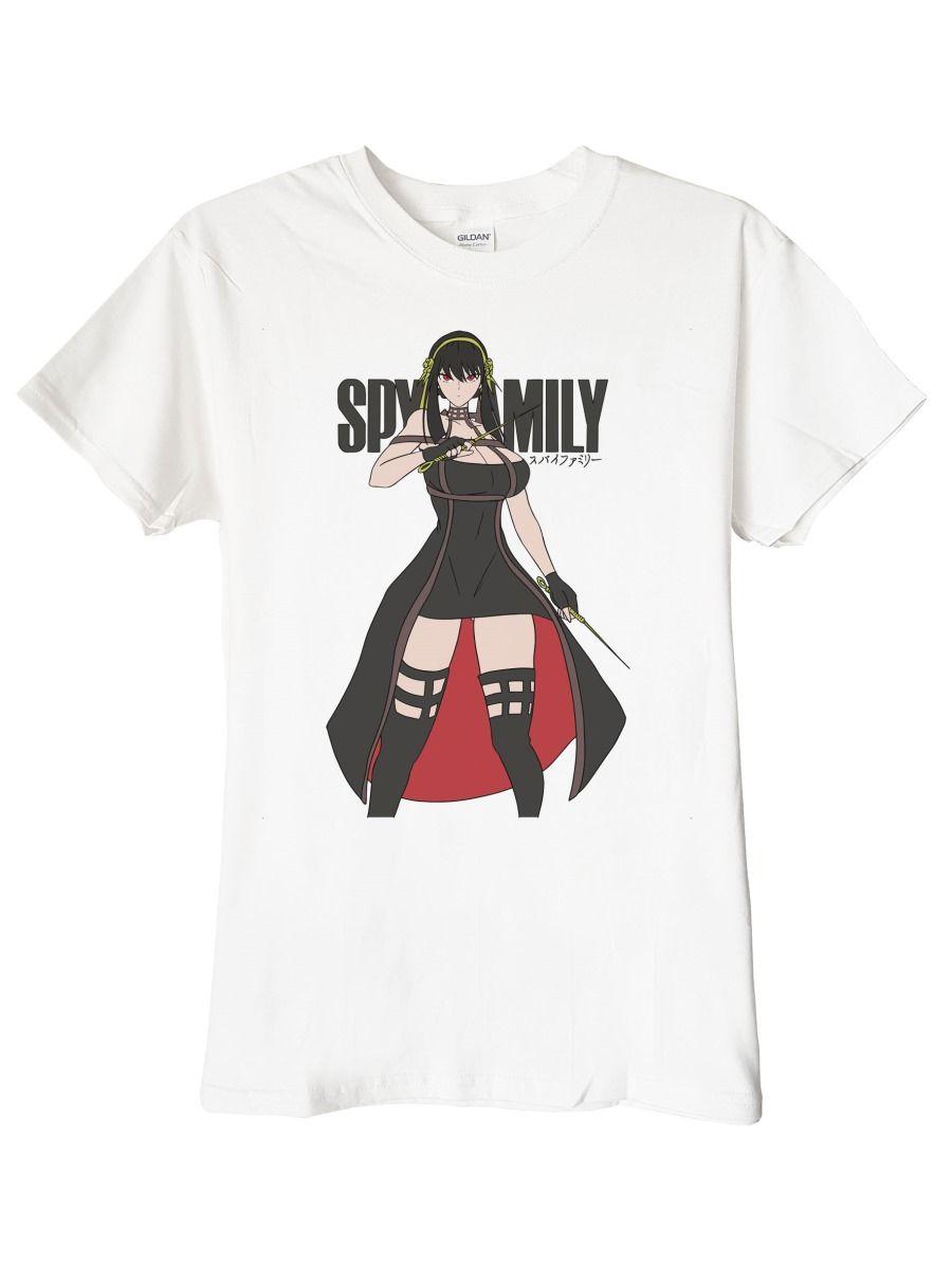 SPY X FAMILY YOR FORGER DEFENSIVA POLERA MANGA CORTA HOMBRE-1