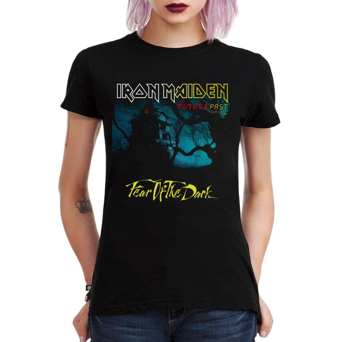 IRON MAIDEN TOUR CHILE FEAR OF THE DARK 2023 POLERA MUJER-2