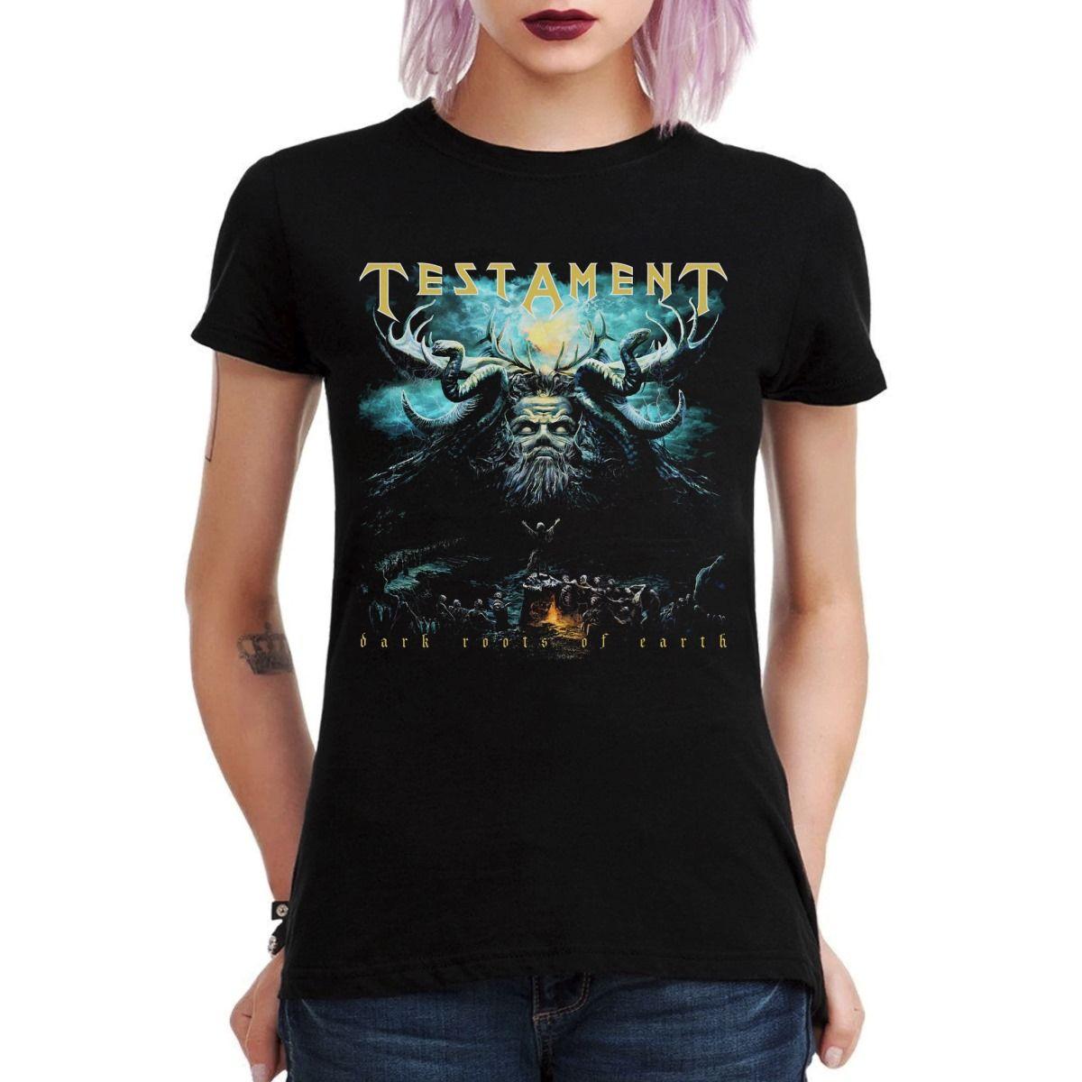 TESTAMENT DARK ROOTS OF THE EARTH POLERA MUJER-2