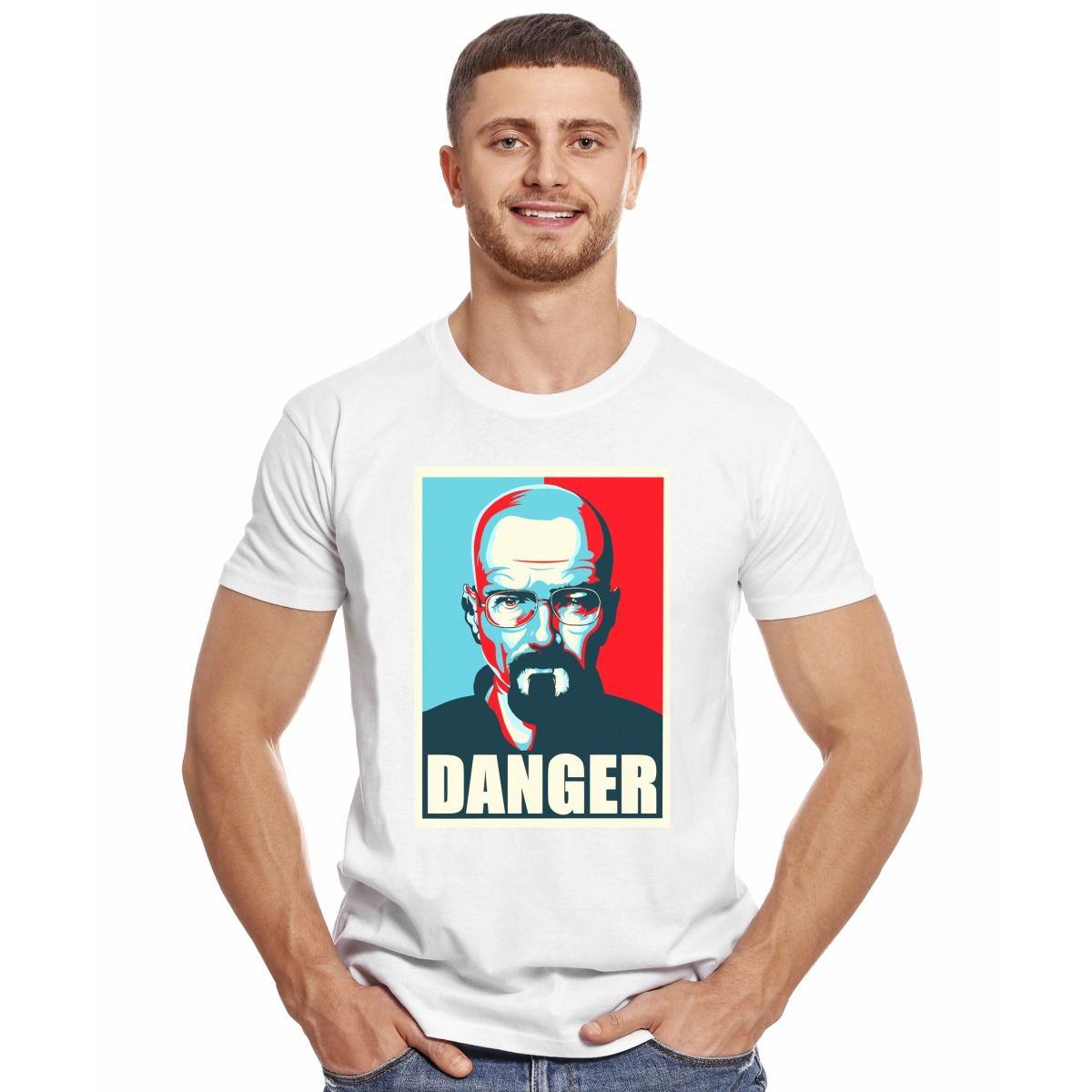 BREAKING BAD DANGER POLERA MANGA CORTA HOMBRE-2