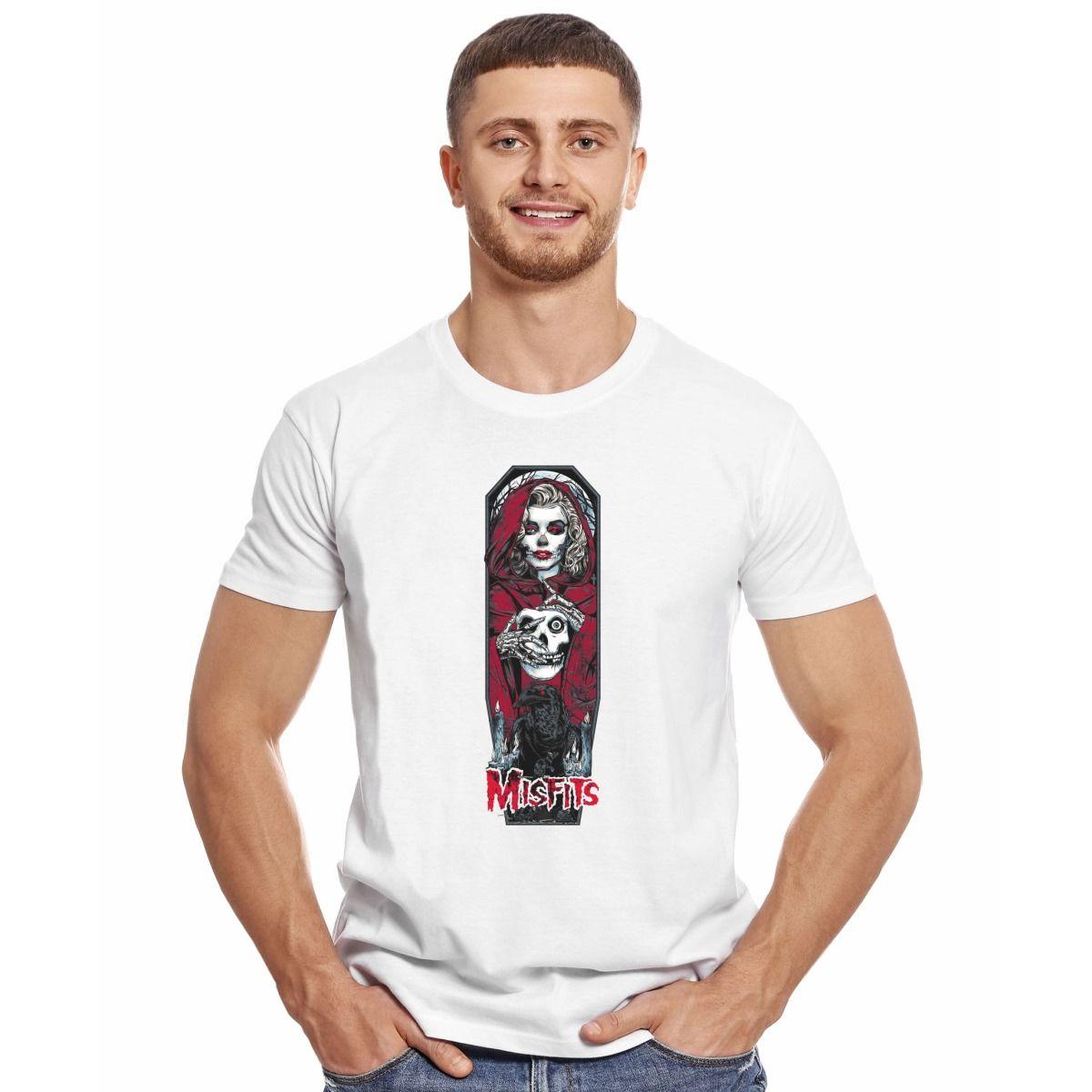 MISFITS CROW POLERA MANGA CORTA HOMBRE-2