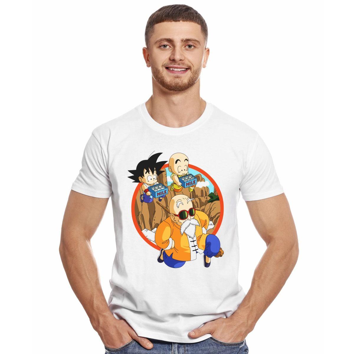 DRAGON BALL ENTRENAMIENTO POLERA MANGA CORTA HOMBRE-2