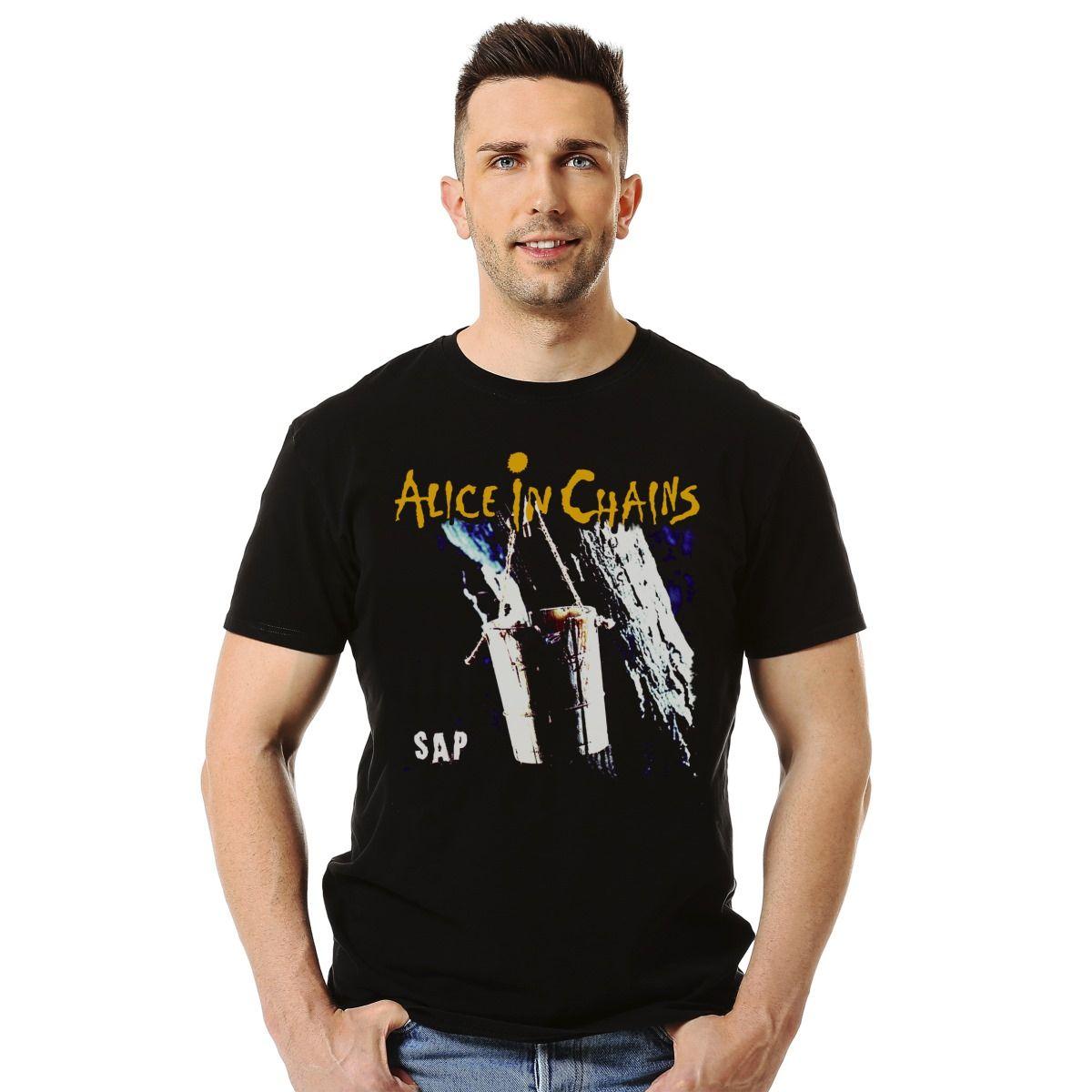 ALICE IN CHAINS SAP POLERA MANGA CORTA HOMBRE-2