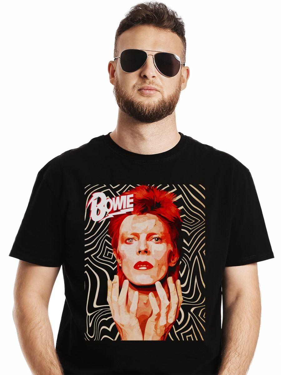 Polera David Bowie Face Vintage Art Logo Pop-0