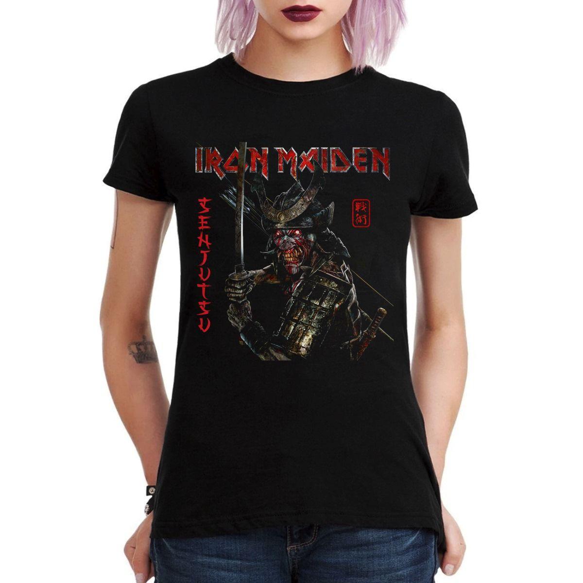 IRON MAIDEN SENJUTSU POLERA MUJER-2