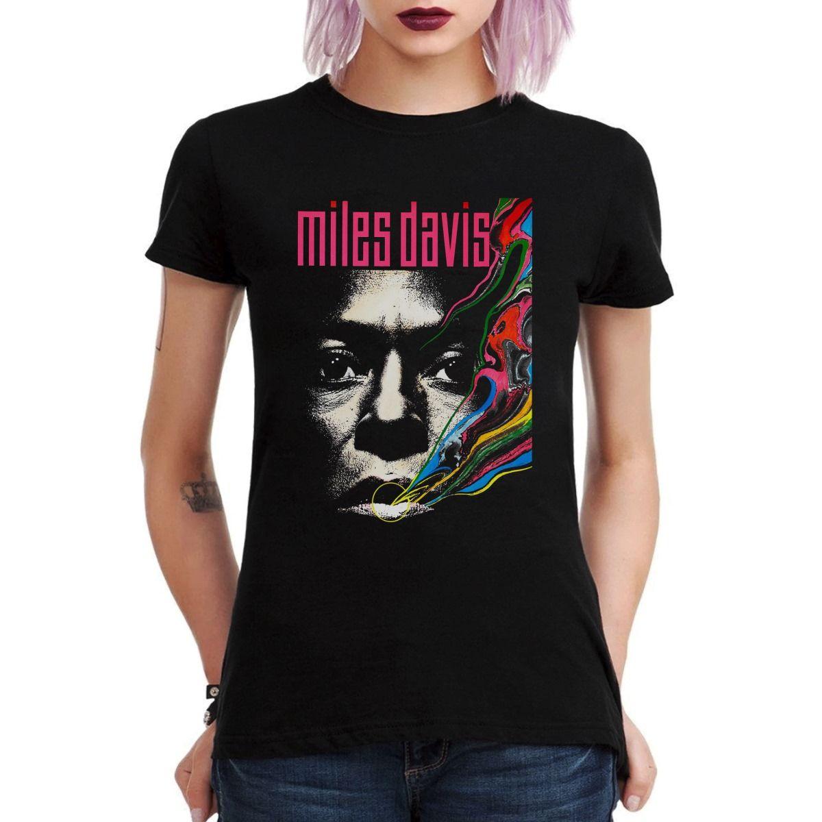 MILES DAVIS FACE COLORS POLERA MUJER-2