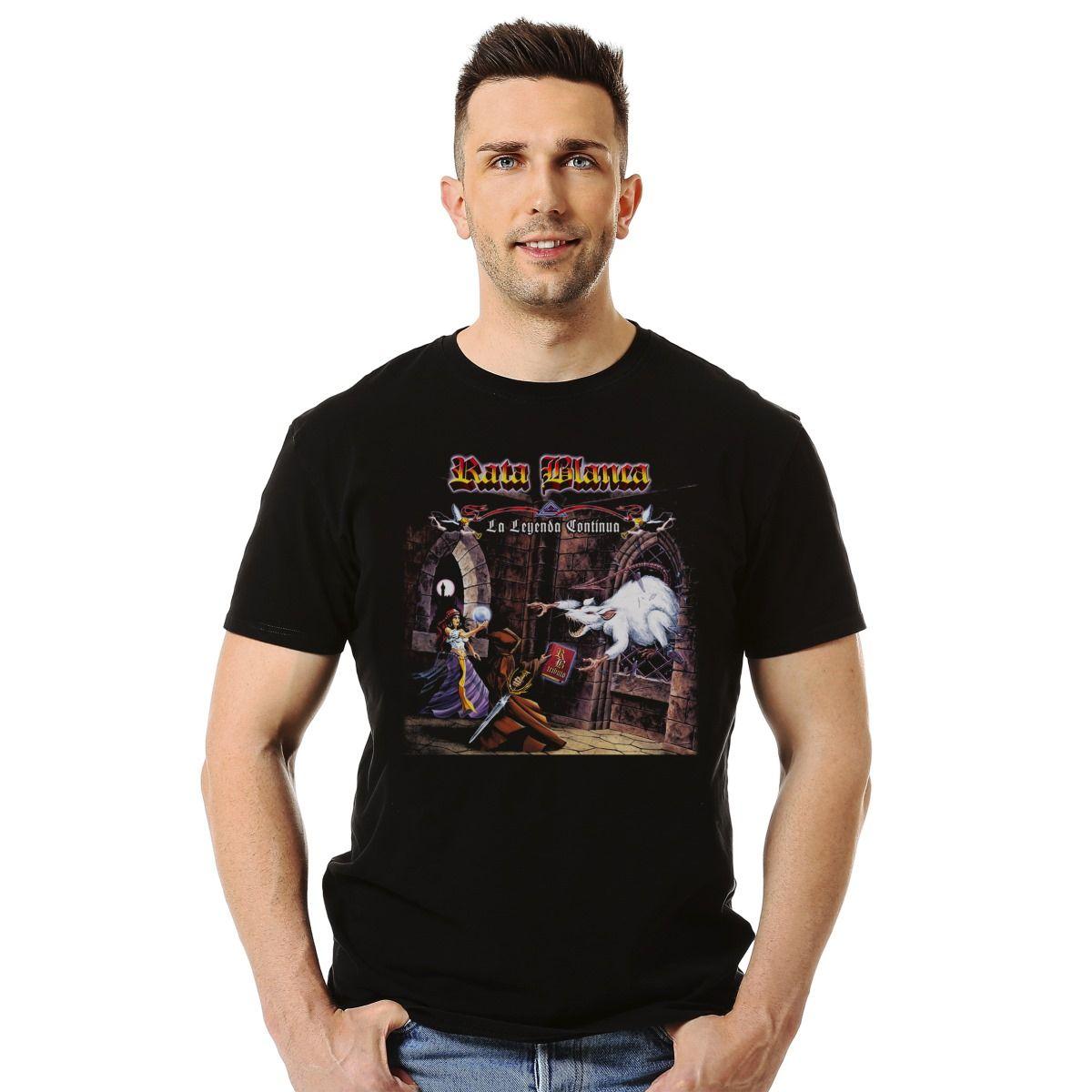 RATA BLANCA LA LEYENDA CONTINUA TRIBUTO POLERA MANGA CORTA HOMBRE-2