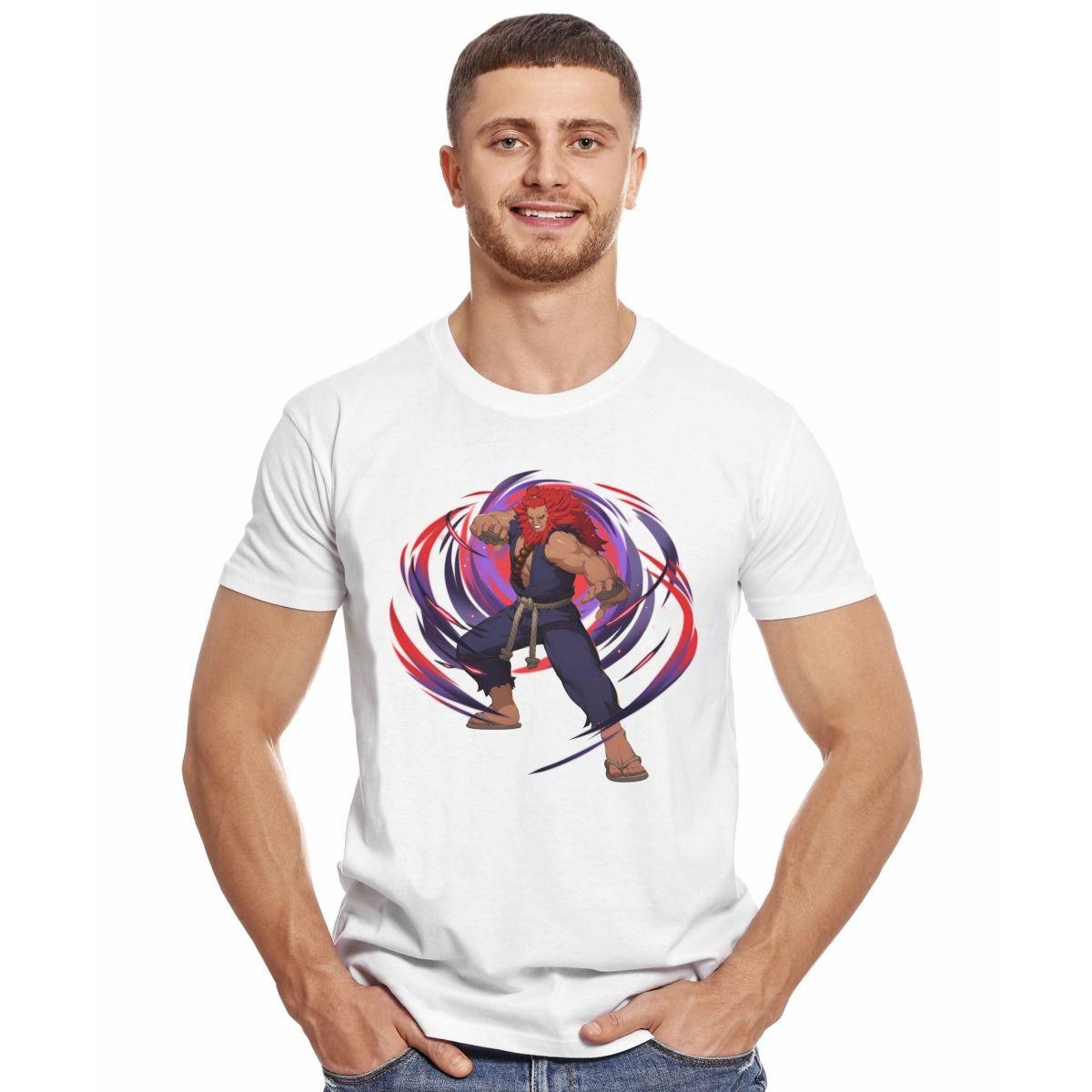 STREET FIGHTER AKUMA GOUKI ATAQUE POLERA MANGA CORTA HOMBRE-2