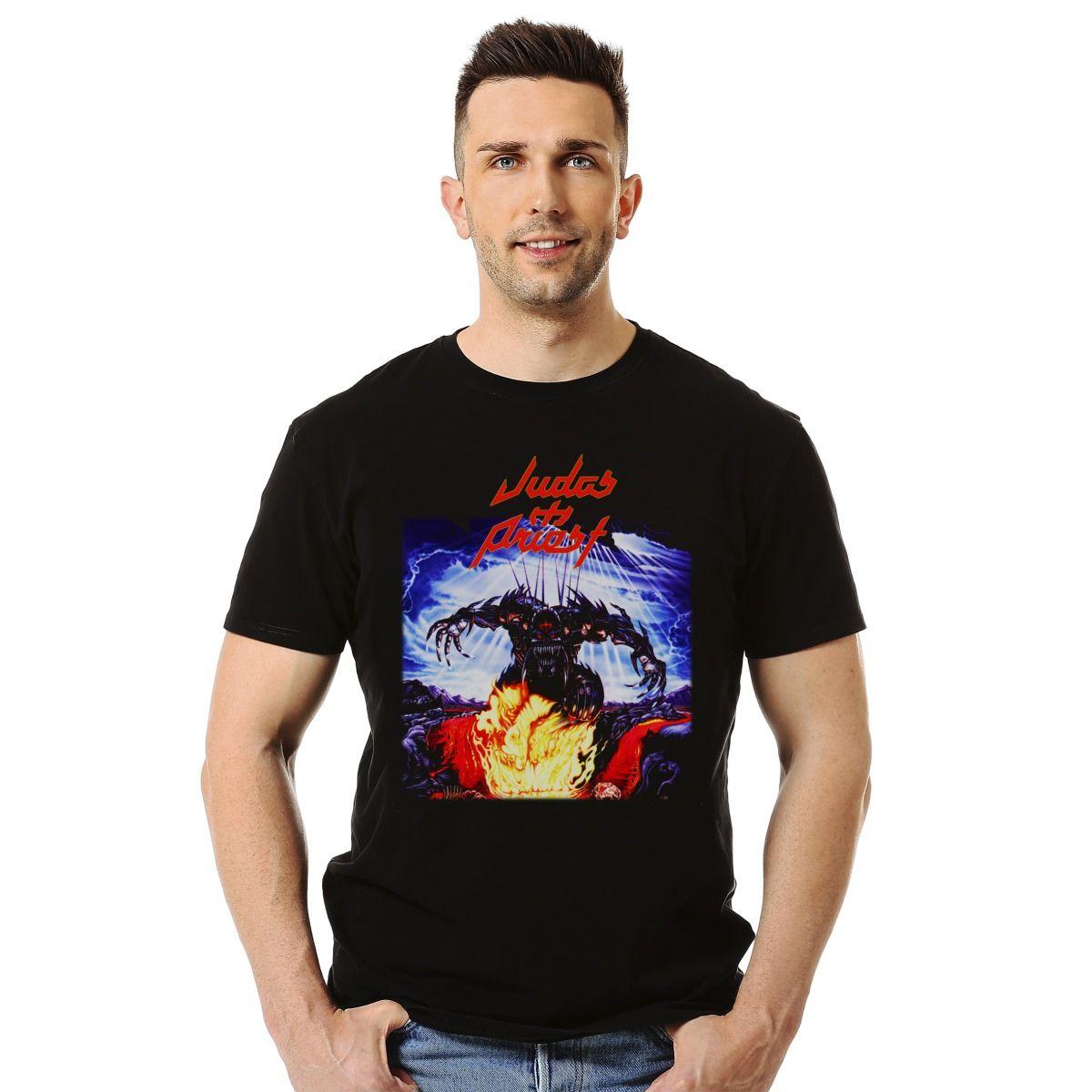 JUDAS PRIEST JUGULATOR POLERA MANGA CORTA HOMBRE-2