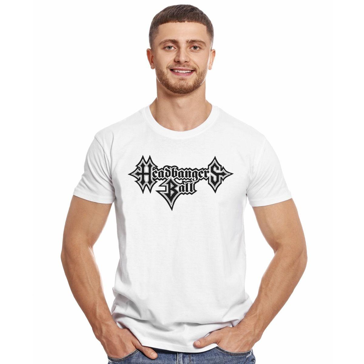 HEADBANGERS BALL LOGO POLERA MANGA CORTA HOMBRE-2