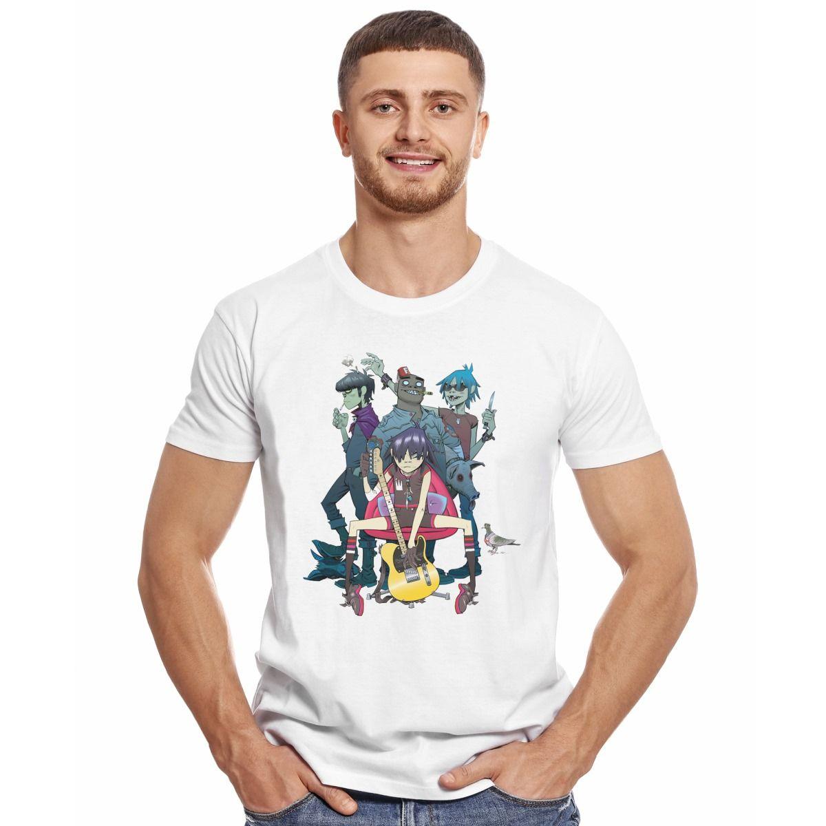 GORILLAZ PIG POLERA MANGA CORTA HOMBRE-2