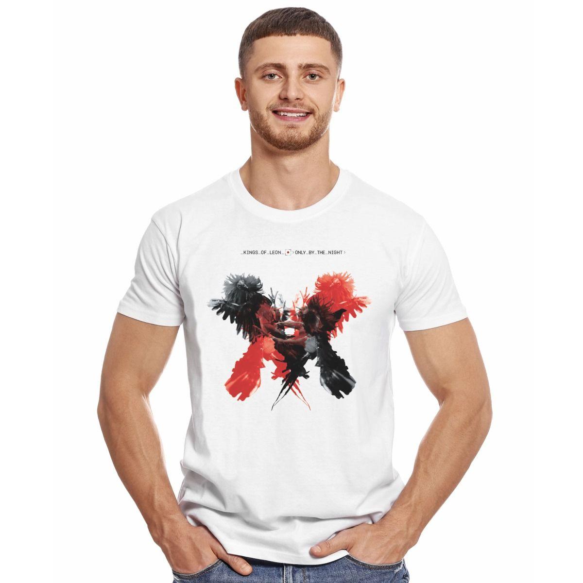 KINGS OF LEON ONLY BY THE NIGHT POLERA MANGA CORTA HOMBRE-2