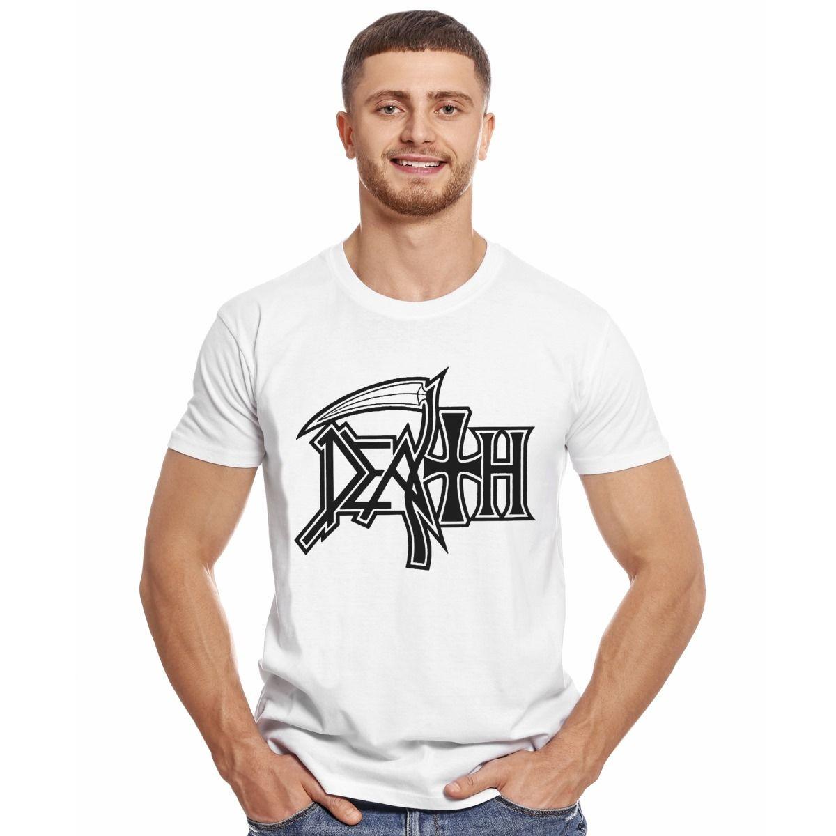 DEATH LOGO NEGRO POLERA MANGA CORTA HOMBRE-2