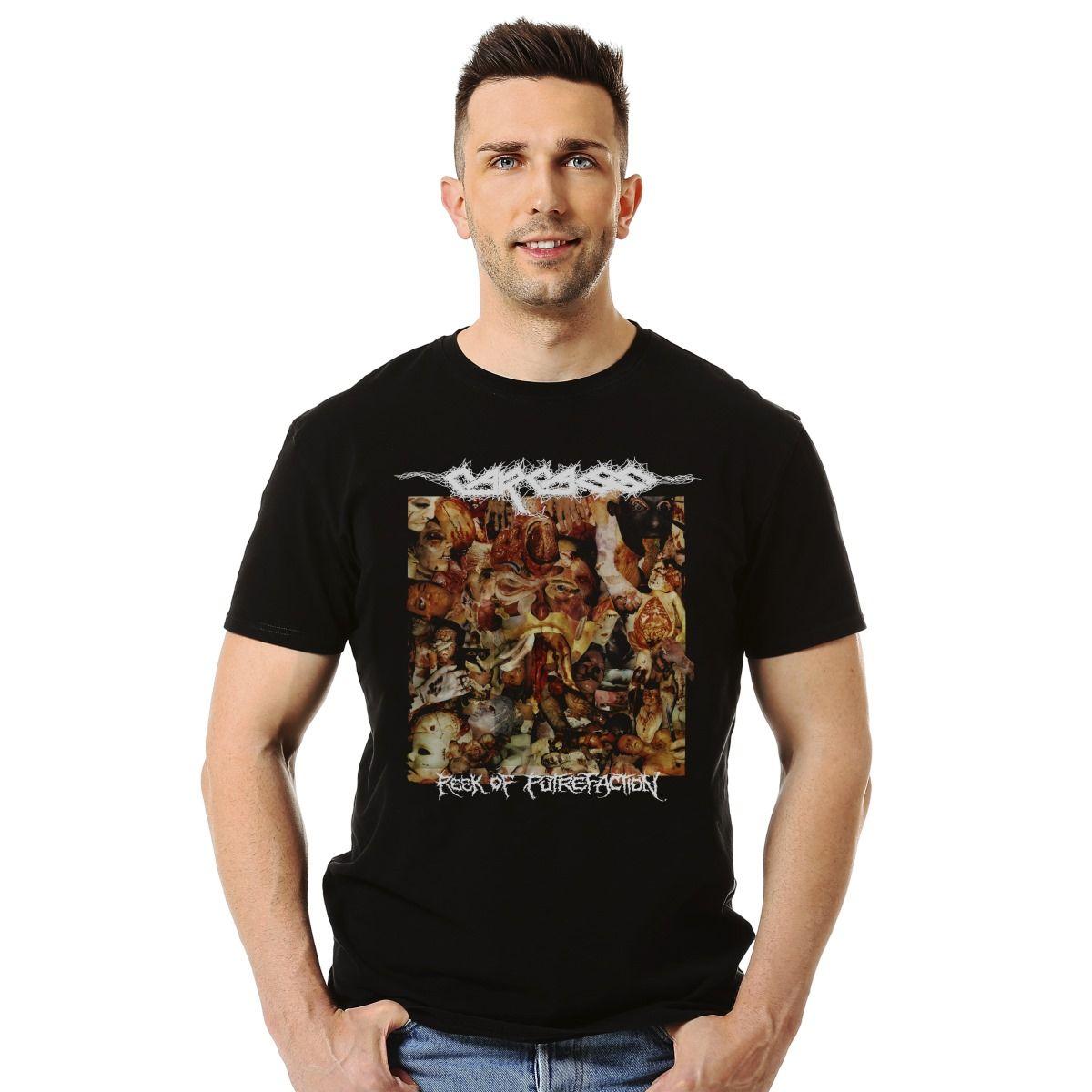 Polera Carcass Reek Of Putrefaction Metal-2