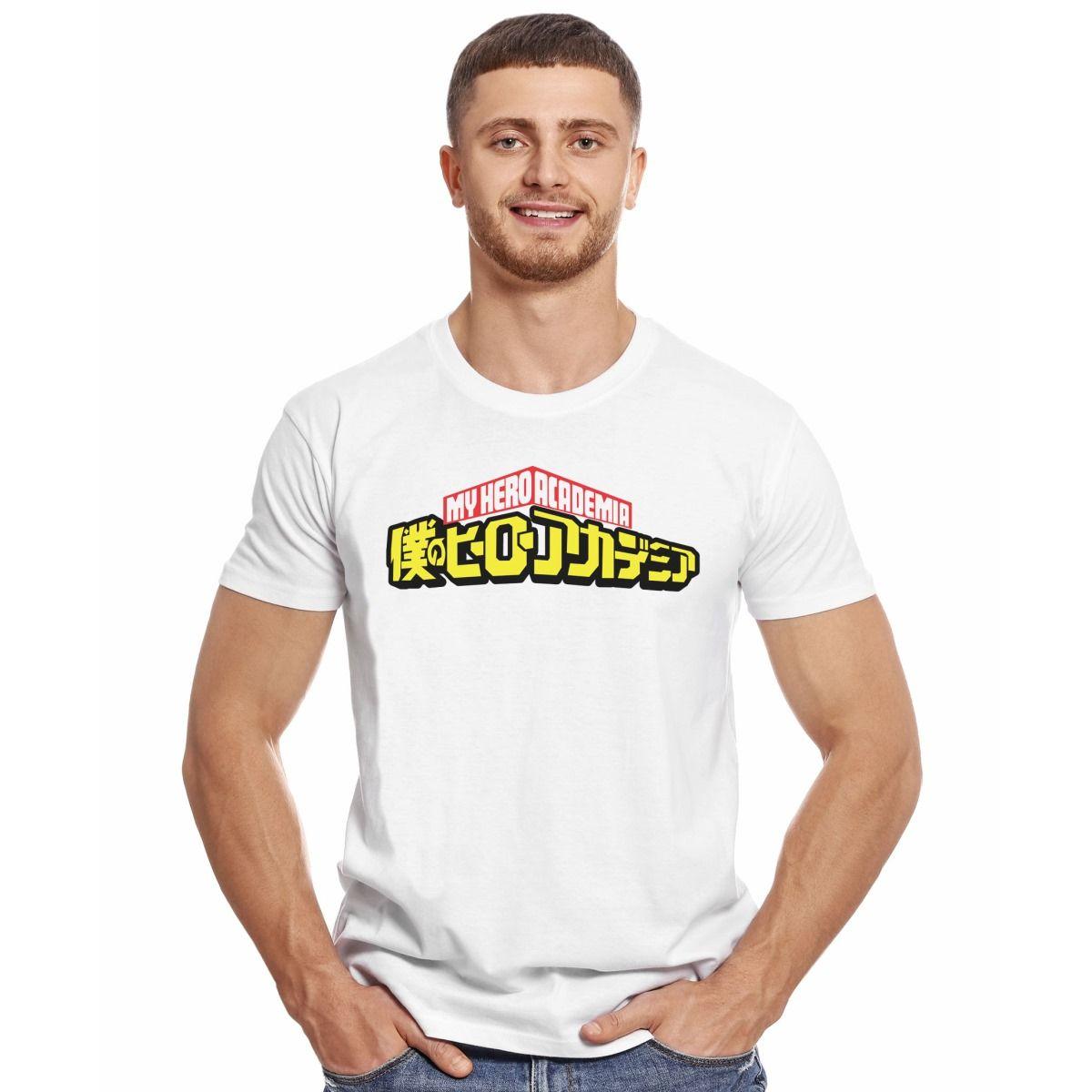 MY HERO ACADEMIA LOGO POLERA MANGA CORTA HOMBRE-2