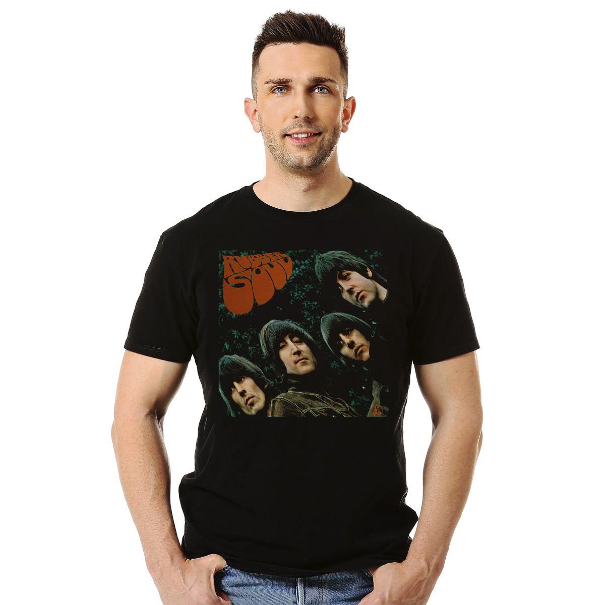 Polera The Beatles Rubber Soul Album Rock-2