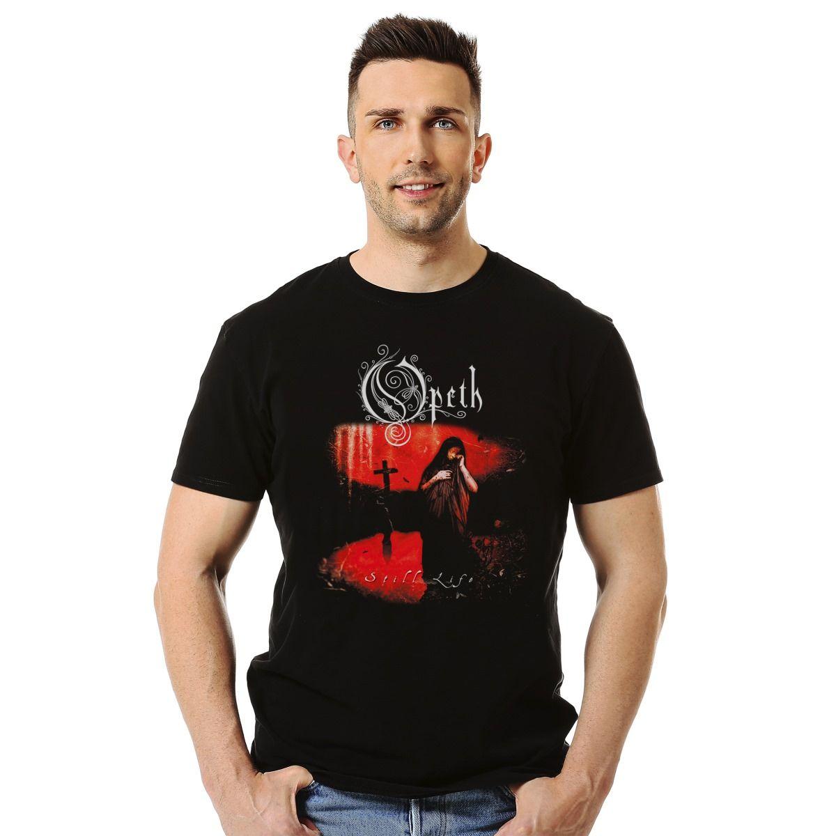 Polera Opeth Still Life Metal-2