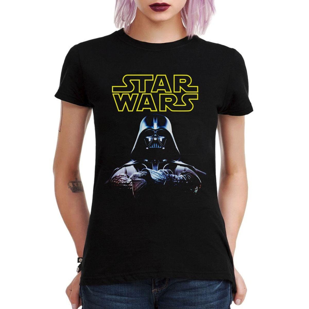 STAR WARS DARTH VADER CROSS ARMS POLERA MUJER-2