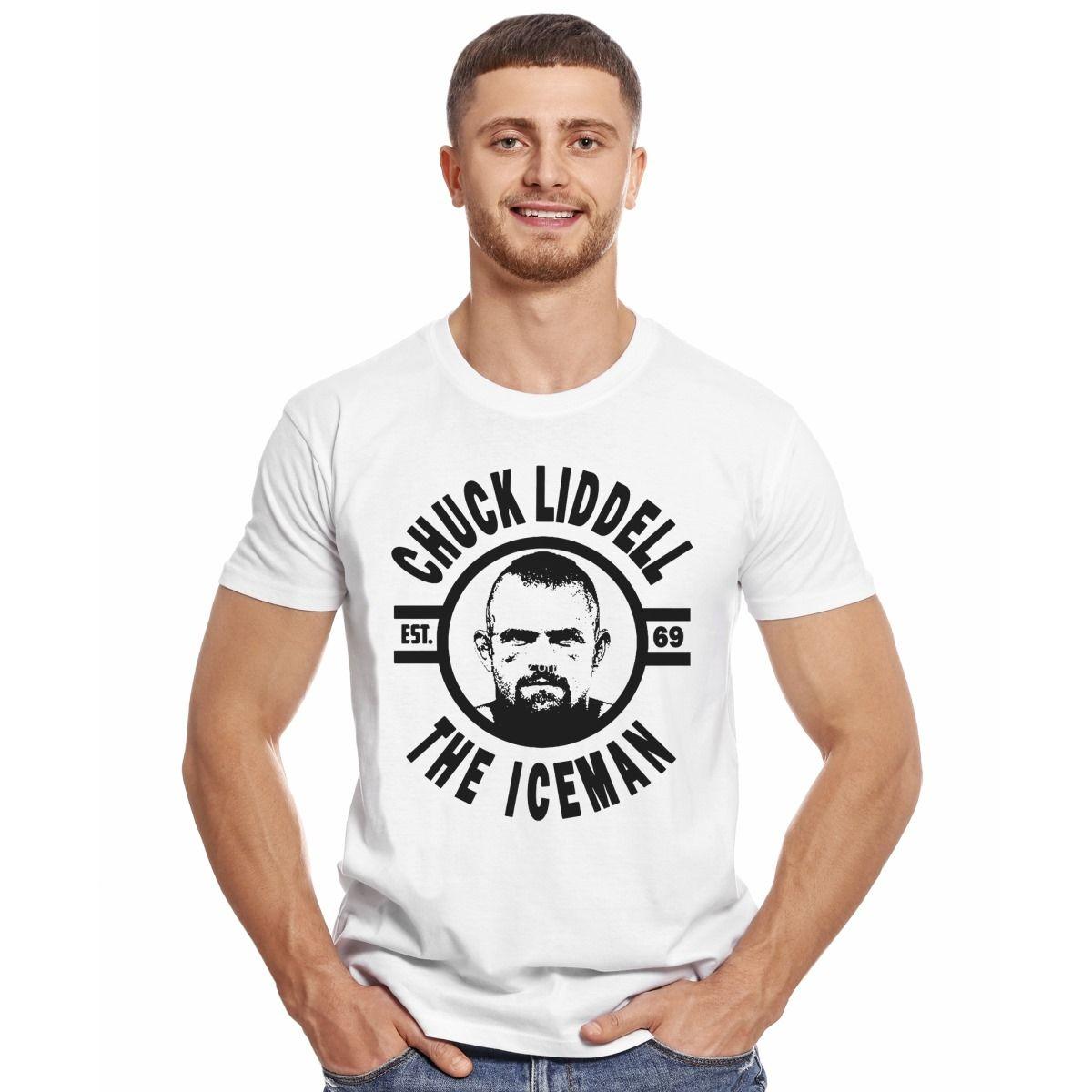 MMA CHUCK LIDELL THE ICEMAN POLERA MANGA CORTA HOMBRE-2