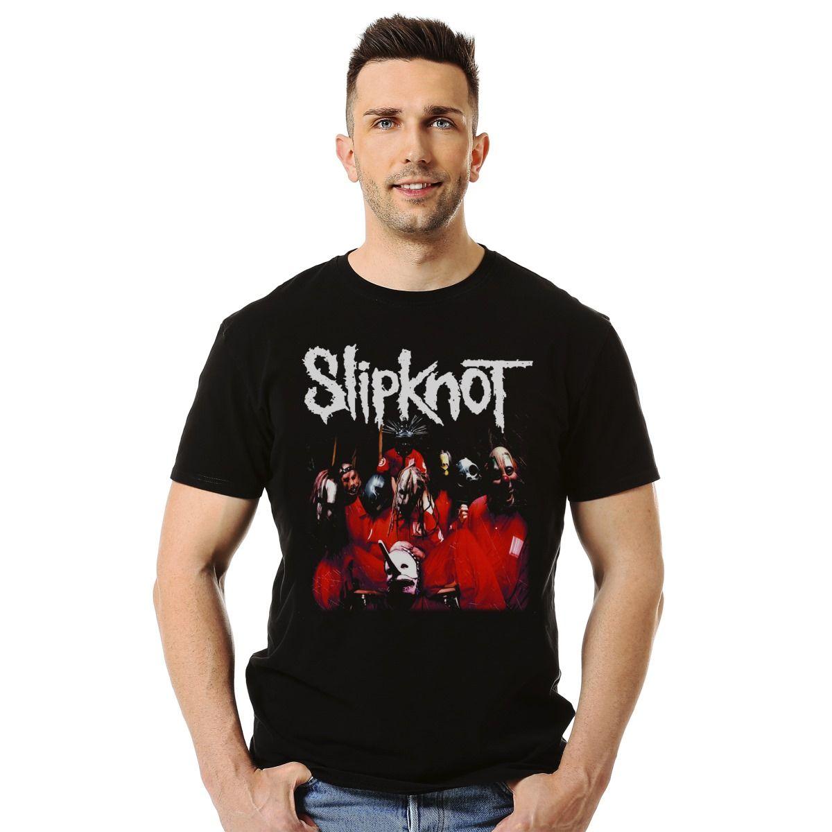 SLIPKNOT ALBUM ST 2 POLERA MANGA CORTA HOMBRE-2