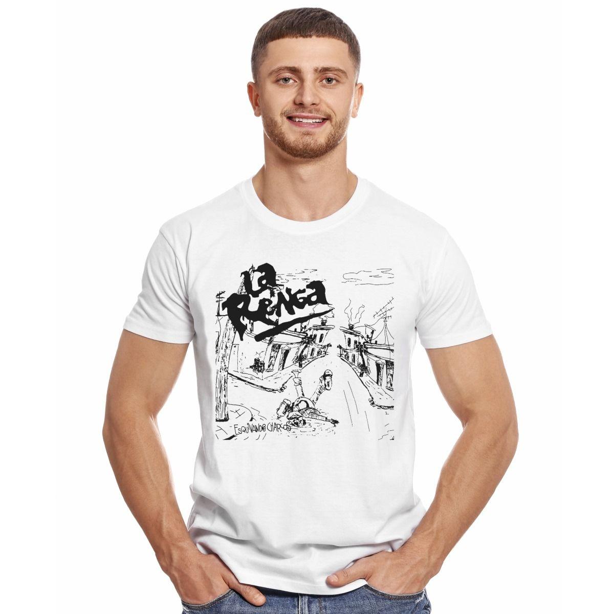 LA RENGA ESQUIVANDO CHARCOS POLERA MANGA CORTA HOMBRE-2