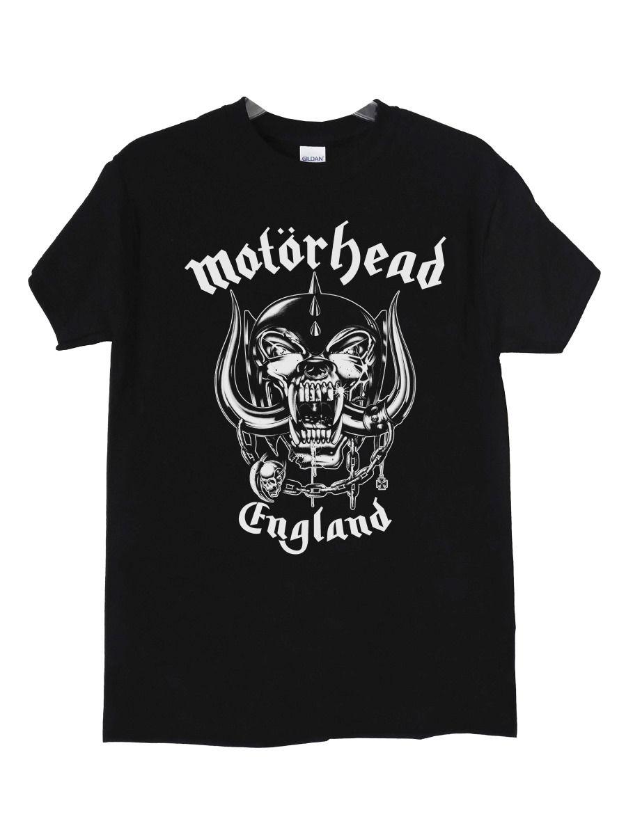 Polera Motorhead England Blanco-Negro-2