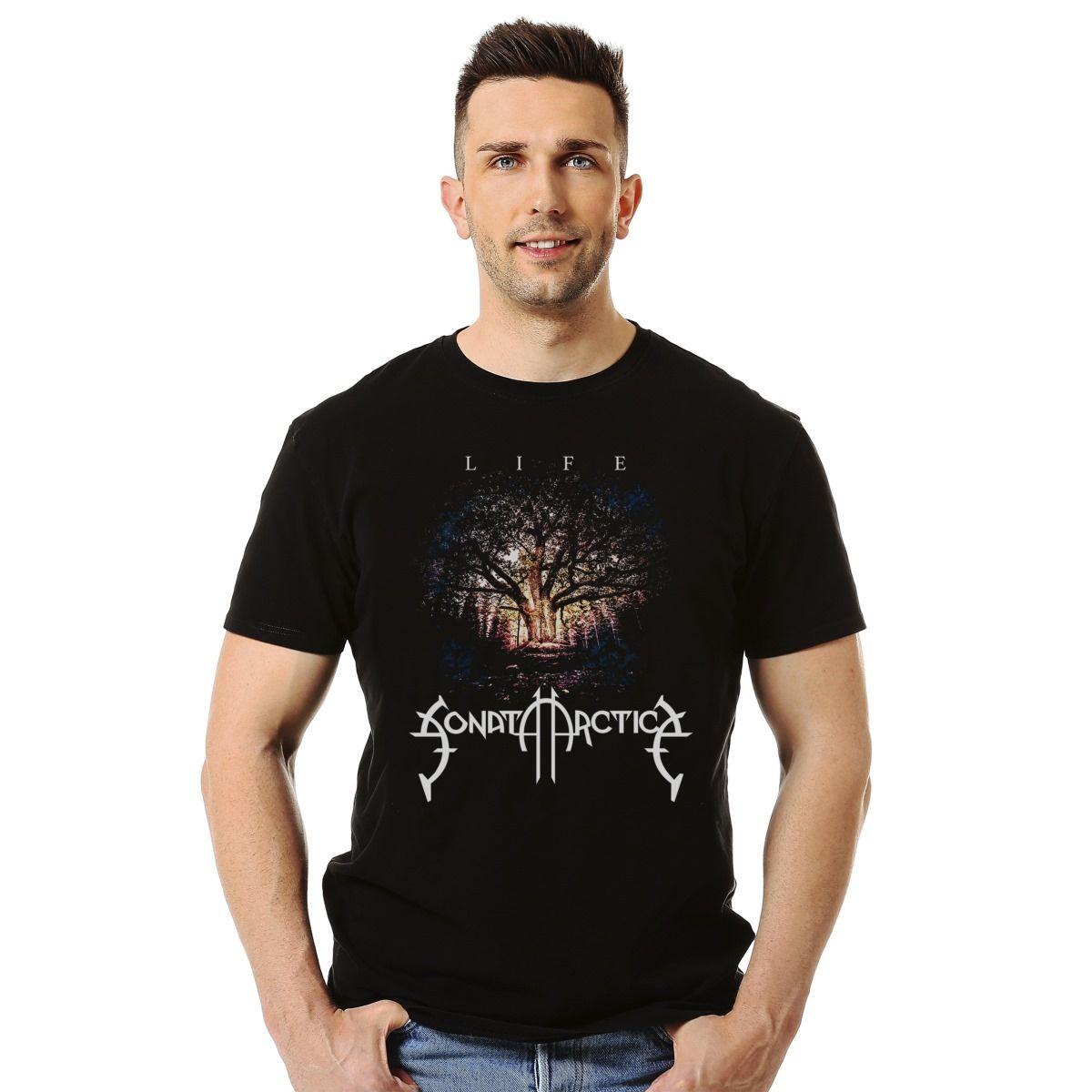 SONATA ARCTICA LIFE POLERA MANGA CORTA HOMBRE-2
