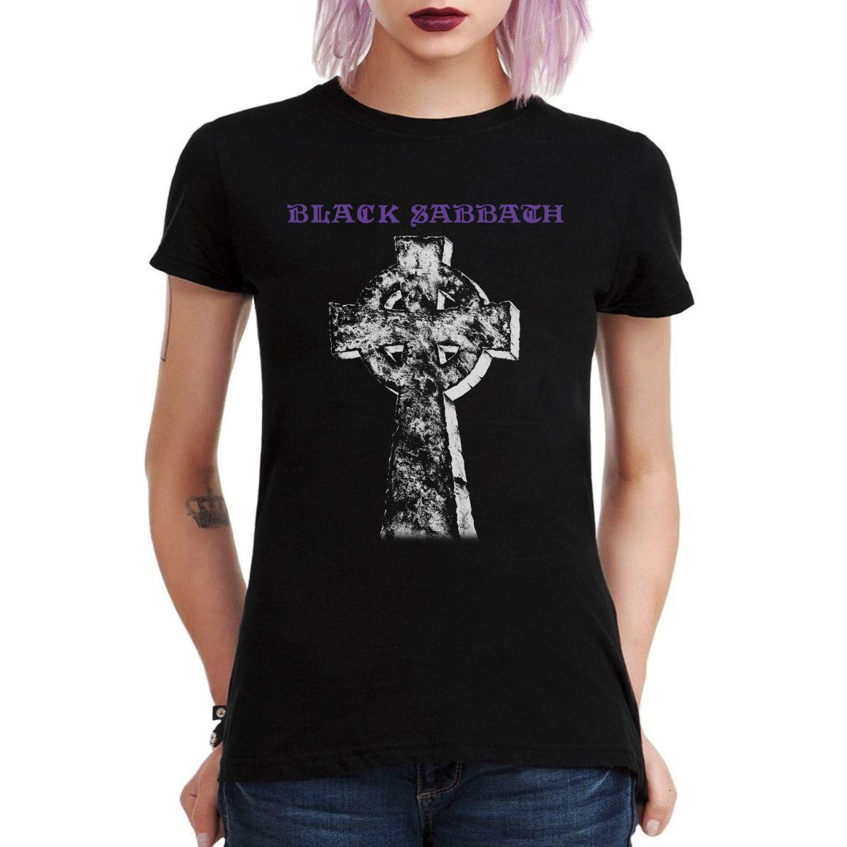 BLACK SABBATH HEADLESS CROSS LOGO PURPURA POLERA MUJER-2