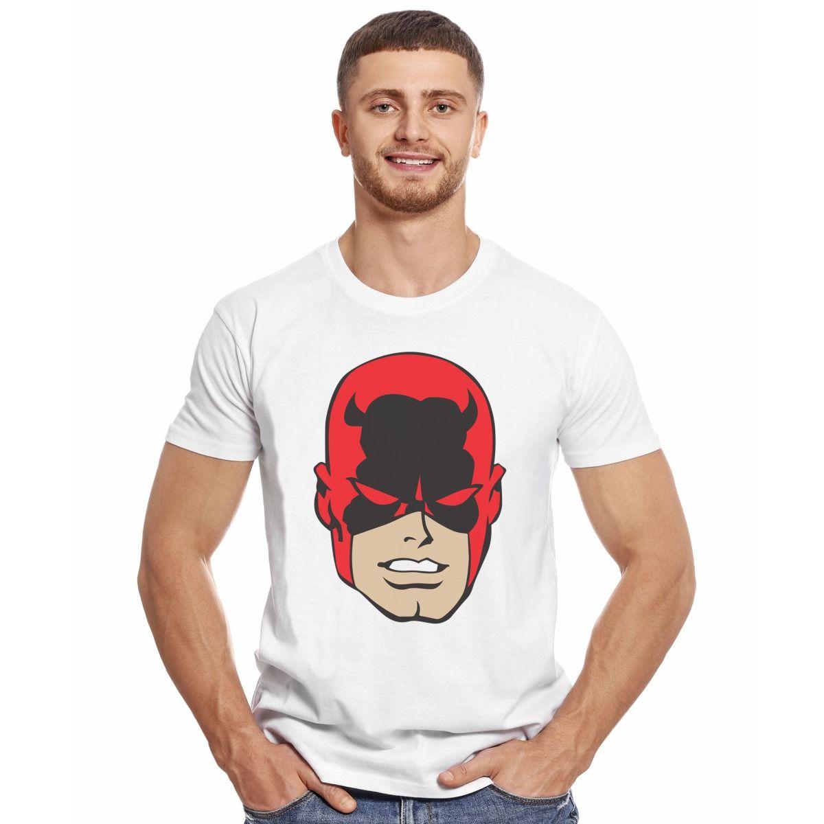 DAREDEVI 10 FACE MASK CARA MASCARA POLERA MANGA CORTA HOMBRE-2