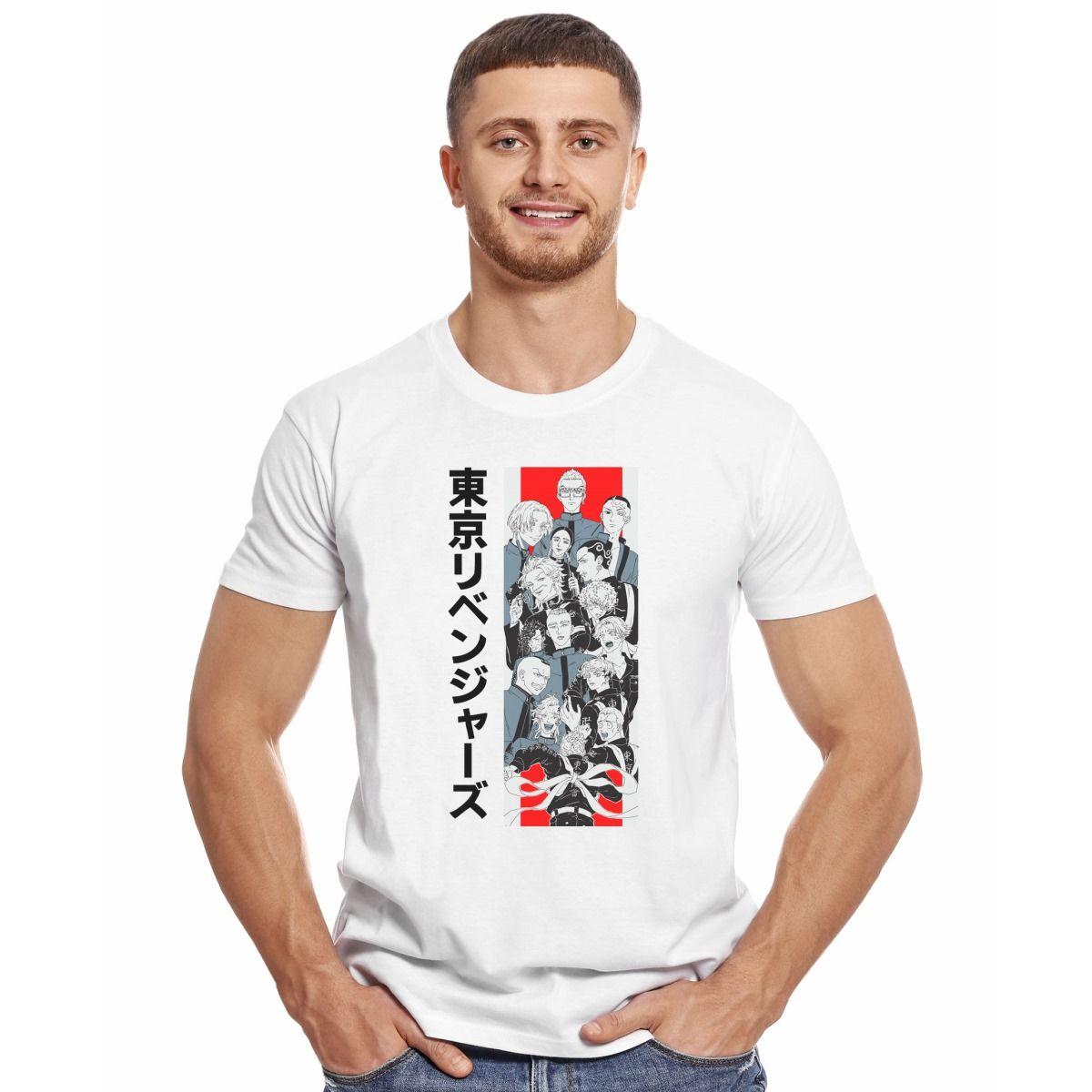 TOKYO REVENGERS TOKYO MANJO BLACK DRAGON POLERA MANGA CORTA HOMBRE-2