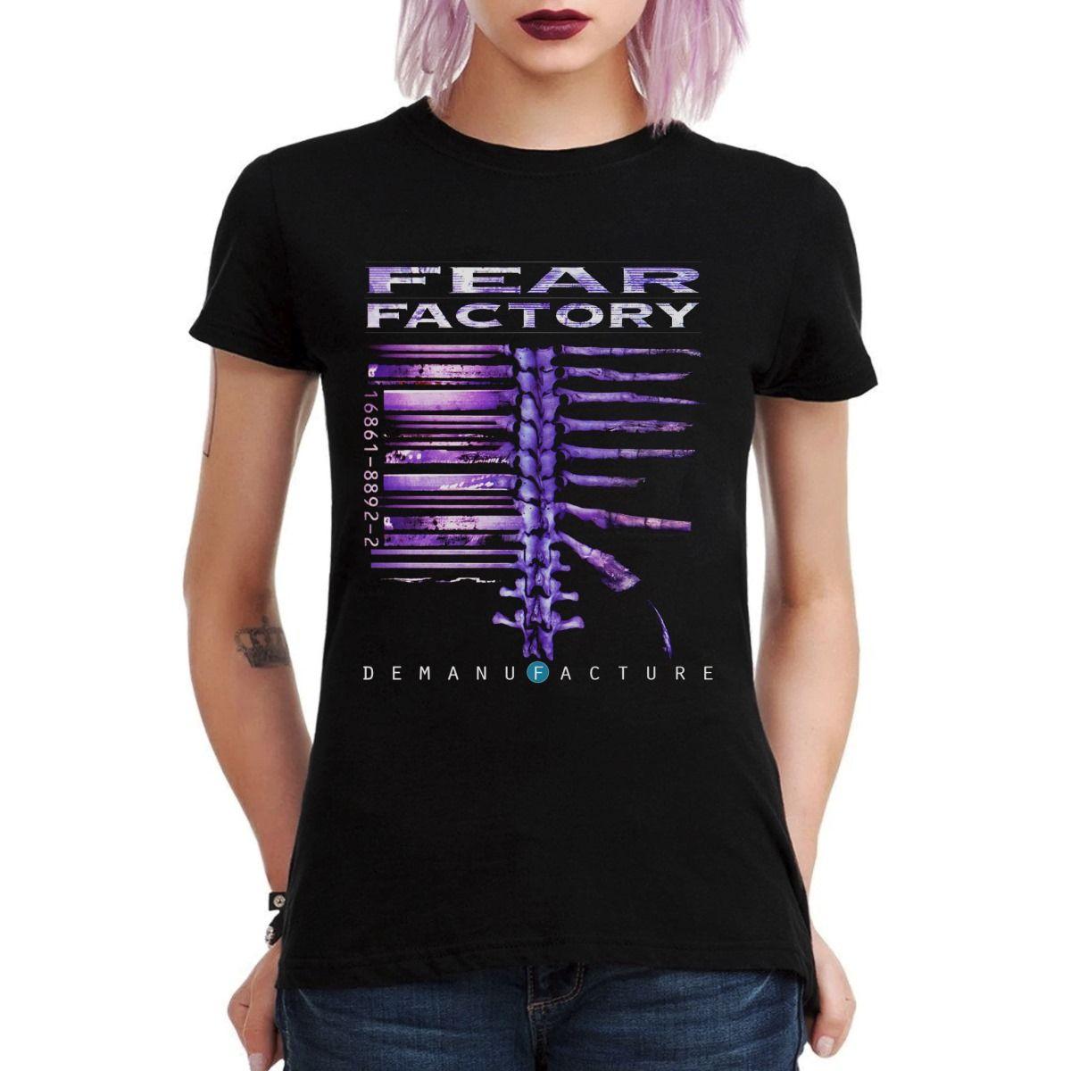 FEAR FACTORY DEMANOFACTURE POLERA MUJER-2