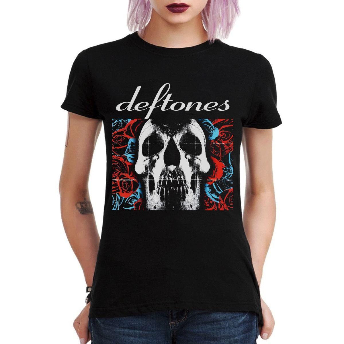DEFTONES ALBUM POLERA MUJER-2