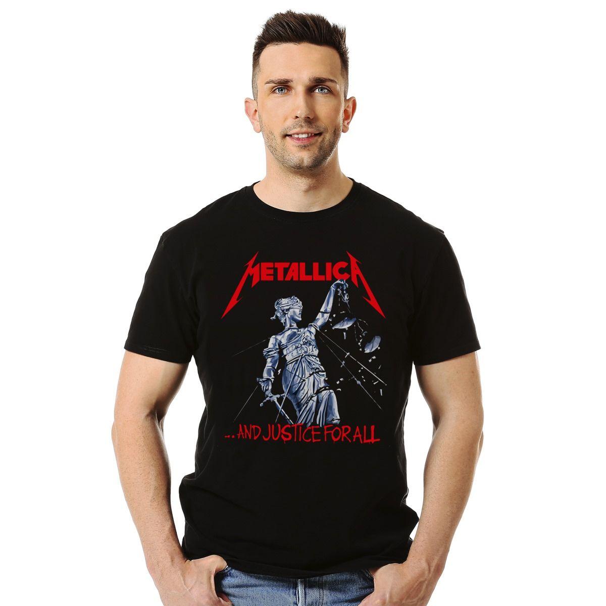 Polera Metallica And Justice For All Metal-2