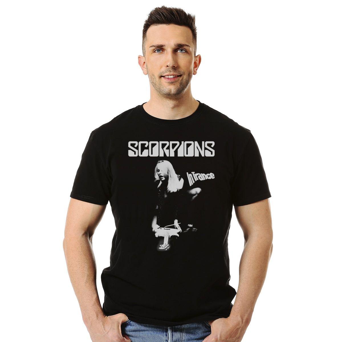 SCORPIONS IN TRANCE POLERA MANGA CORTA HOMBRE-2