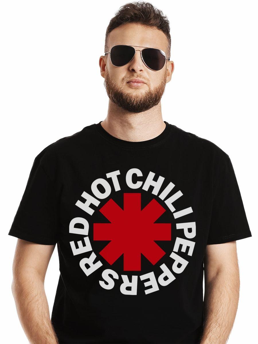 Polera Red Hot Chili Peppers Logo Rock-0