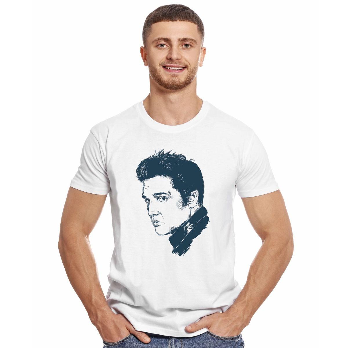 ELVIS STENCIL POLERA MANGA CORTA HOMBRE-2