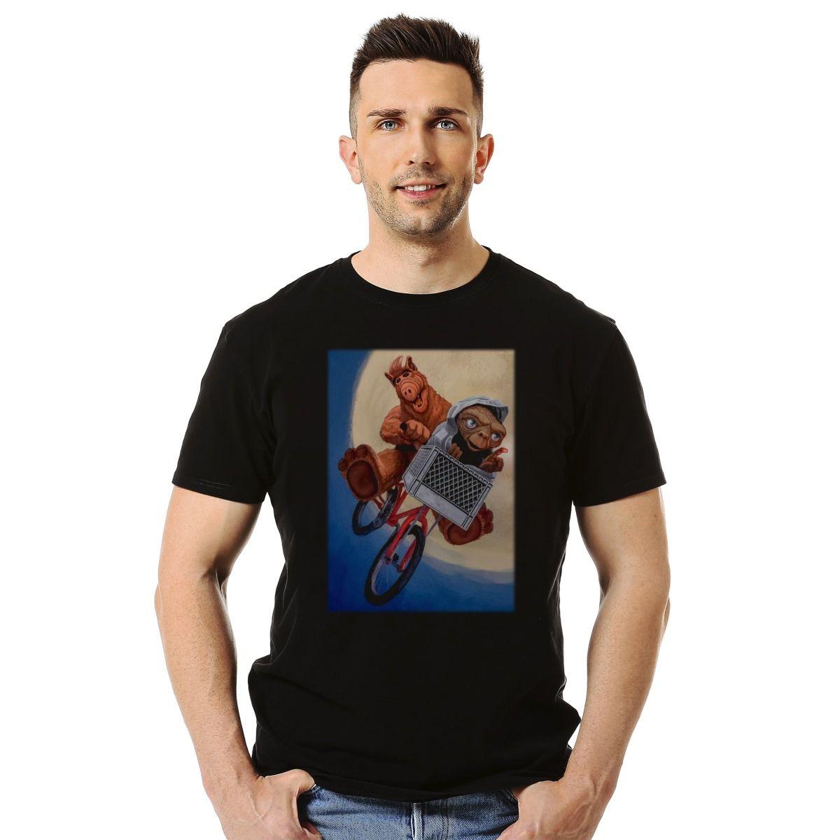 ALF ET ALIEN EXTRATERRESTRE PARODIA POLERA MANGA CORTA HOMBRE-2